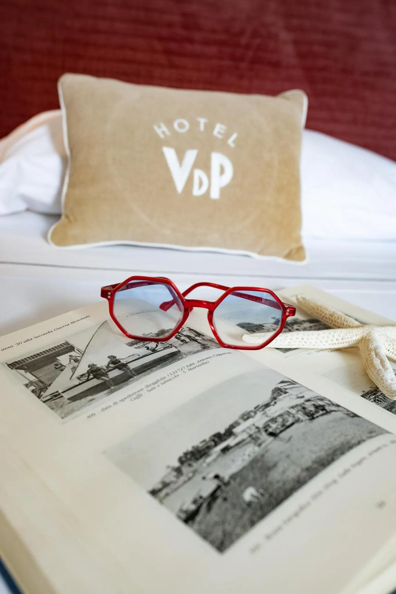 Bed in Villa delle Palme