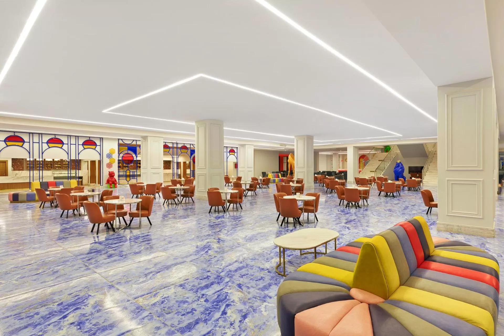 Lounge or bar in Neverland City Hurghada - Pickalbatros