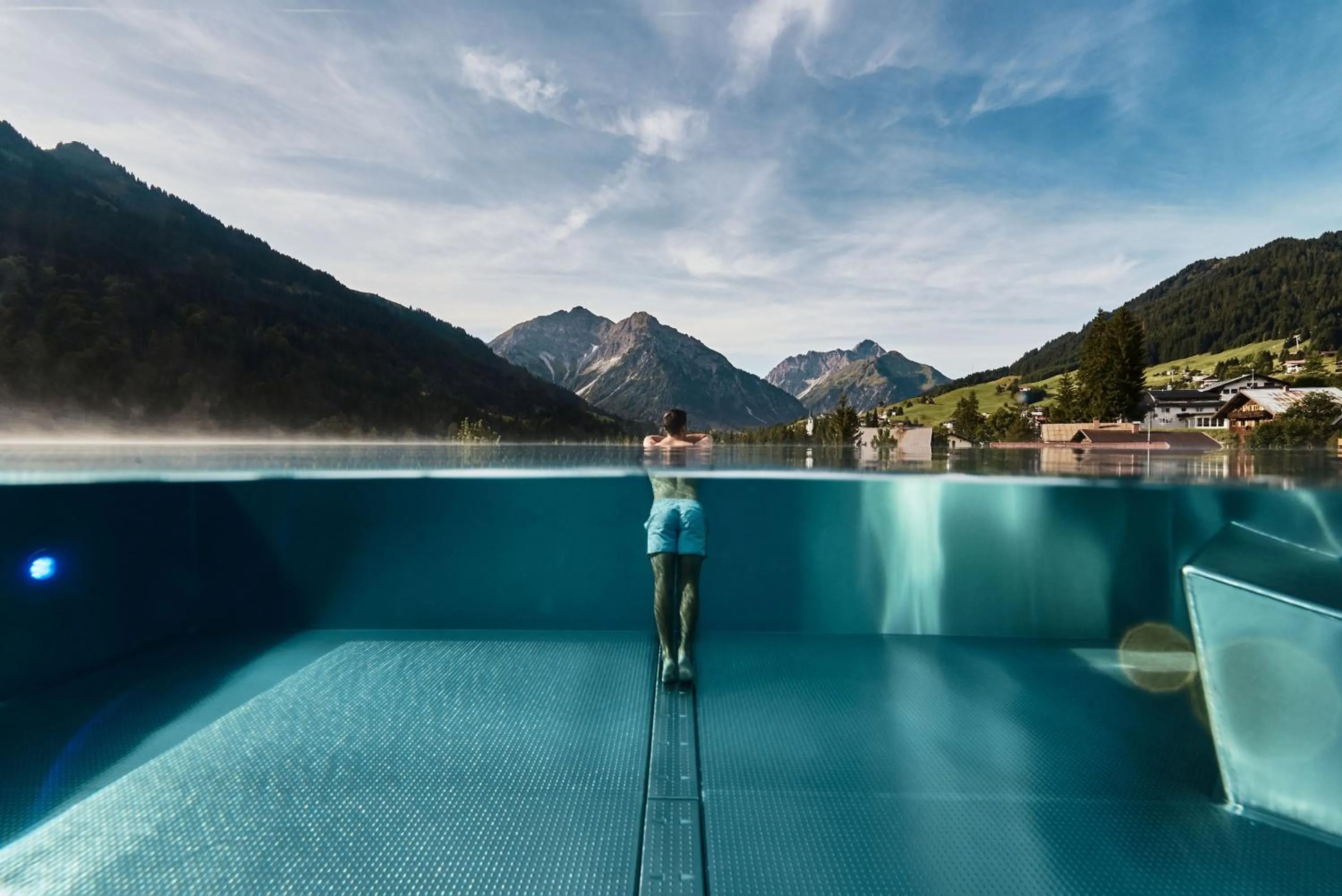 Spa and wellness centre/facilities in A-ROSA Ifen Hotel Kleinwalsertal