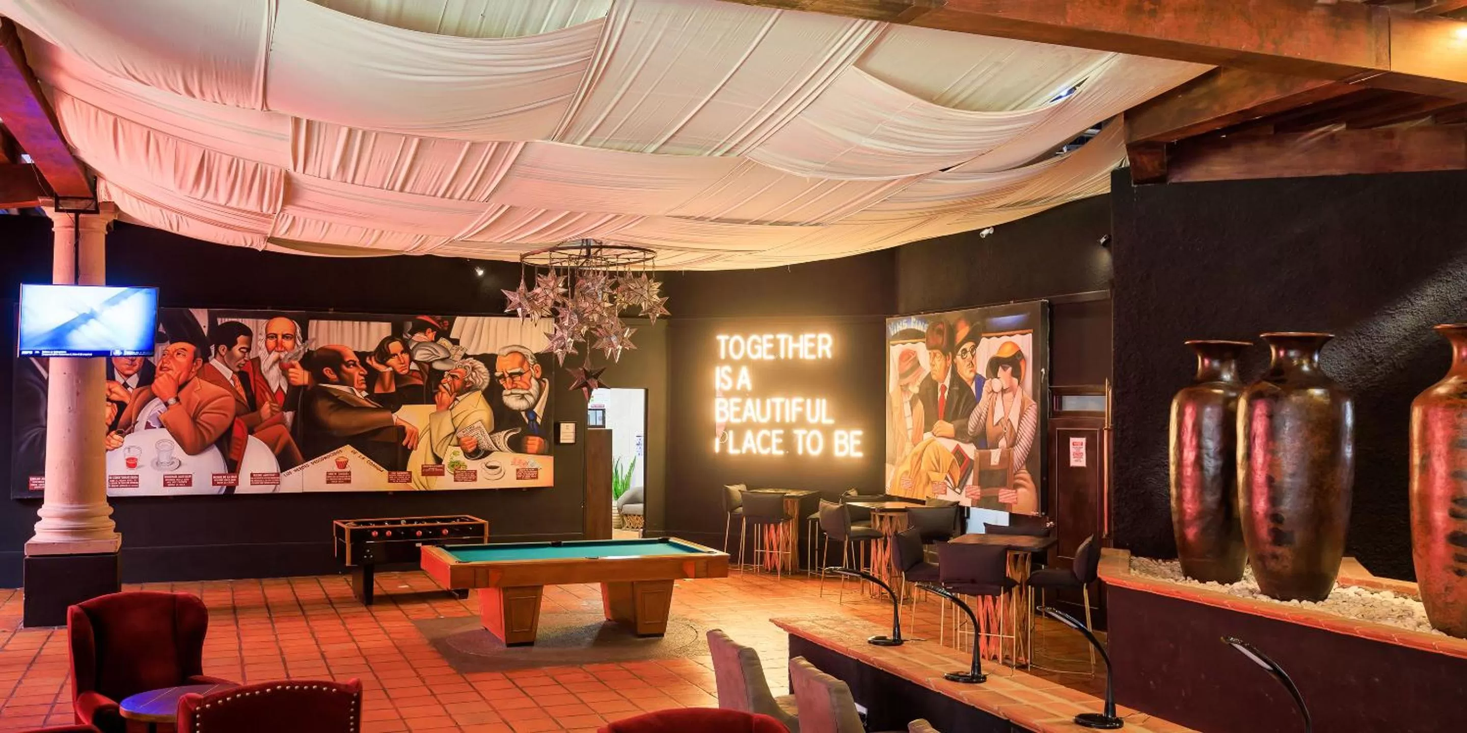 Billiard in Real de Minas San Miguel de Allende