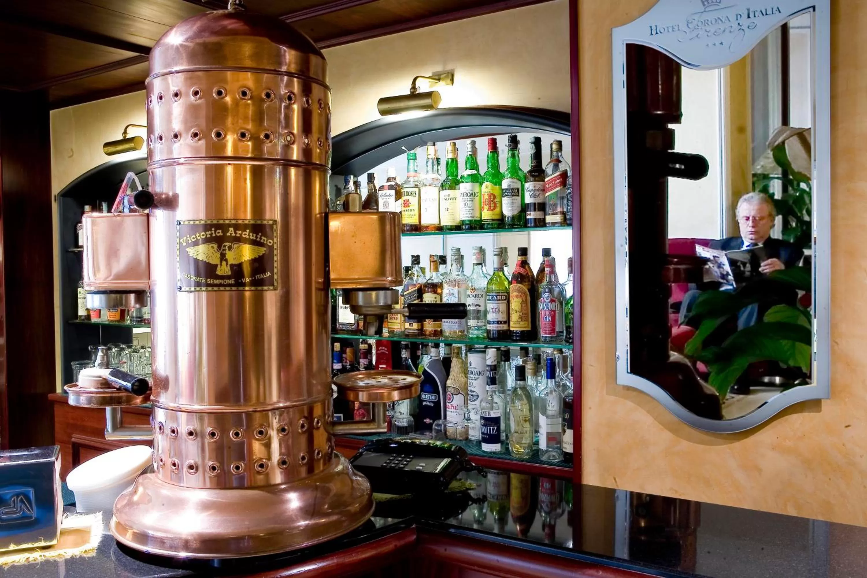 Lounge or bar in Corona D'Italia