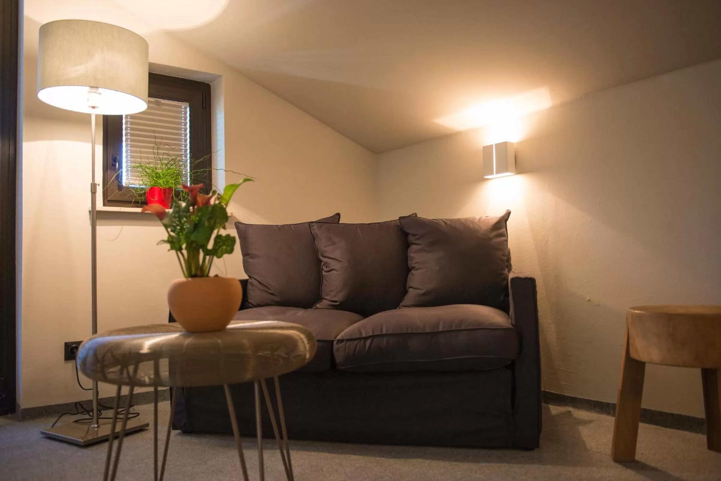 Living room, Seating Area in Hotel Restaurant Brigitte