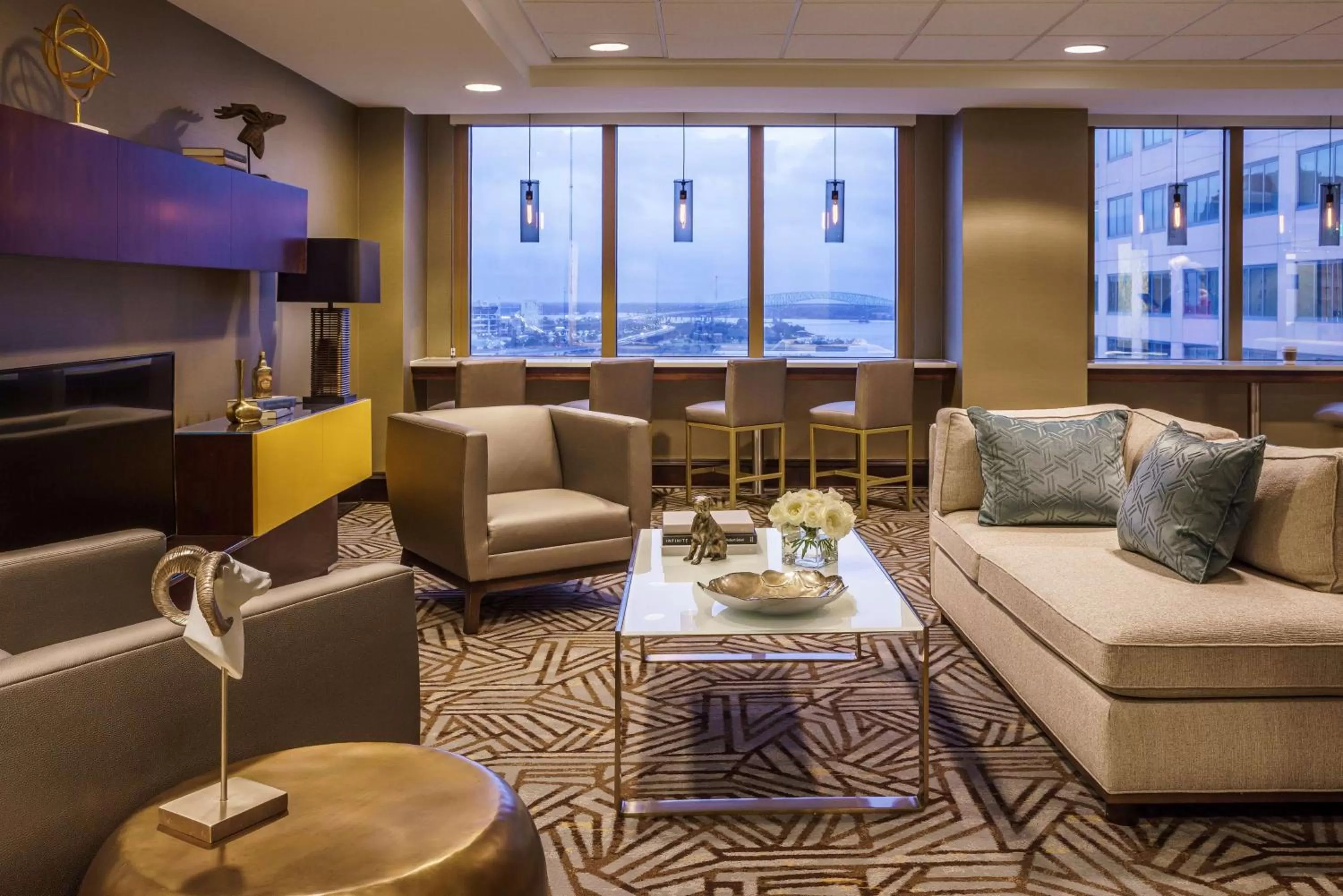 Lounge or bar in Hyatt Regency Jacksonville Riverfront