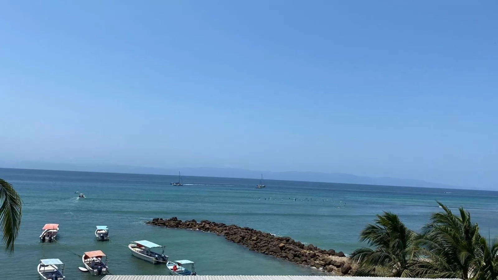 Sea view in HOTEL EL CORAL