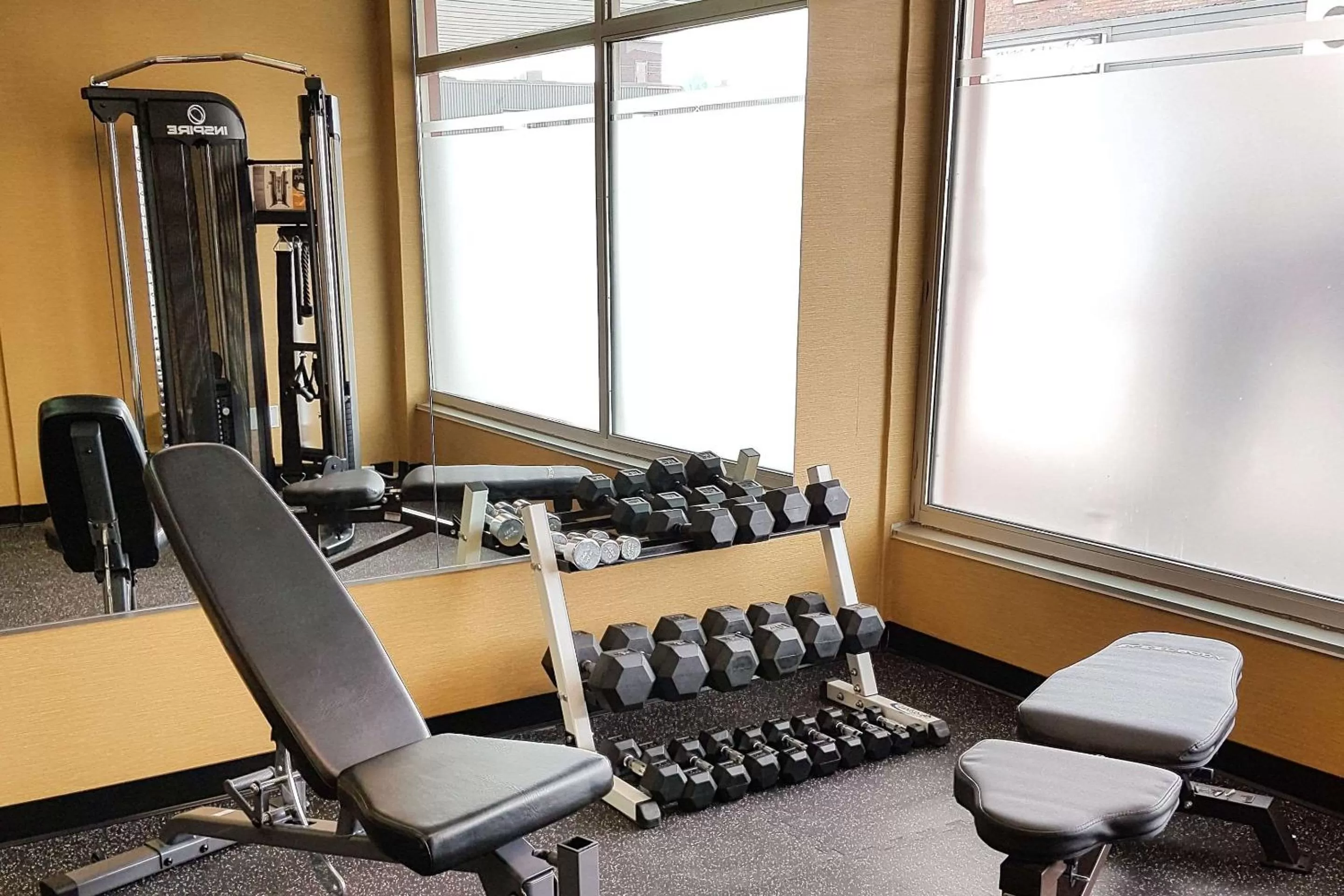 Fitness centre/facilities in Clarion Hotel