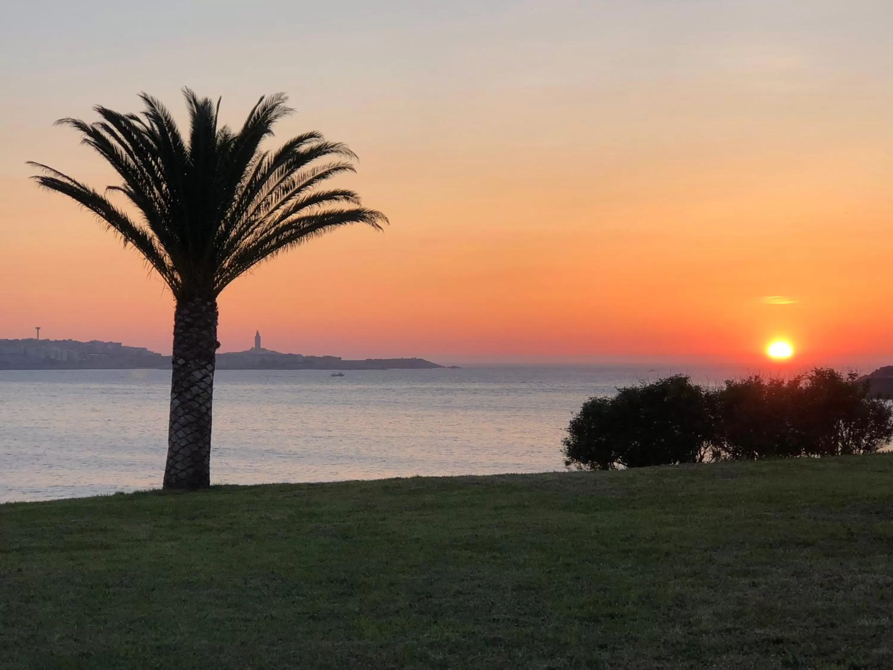 Sunset in Cabañas de Canide