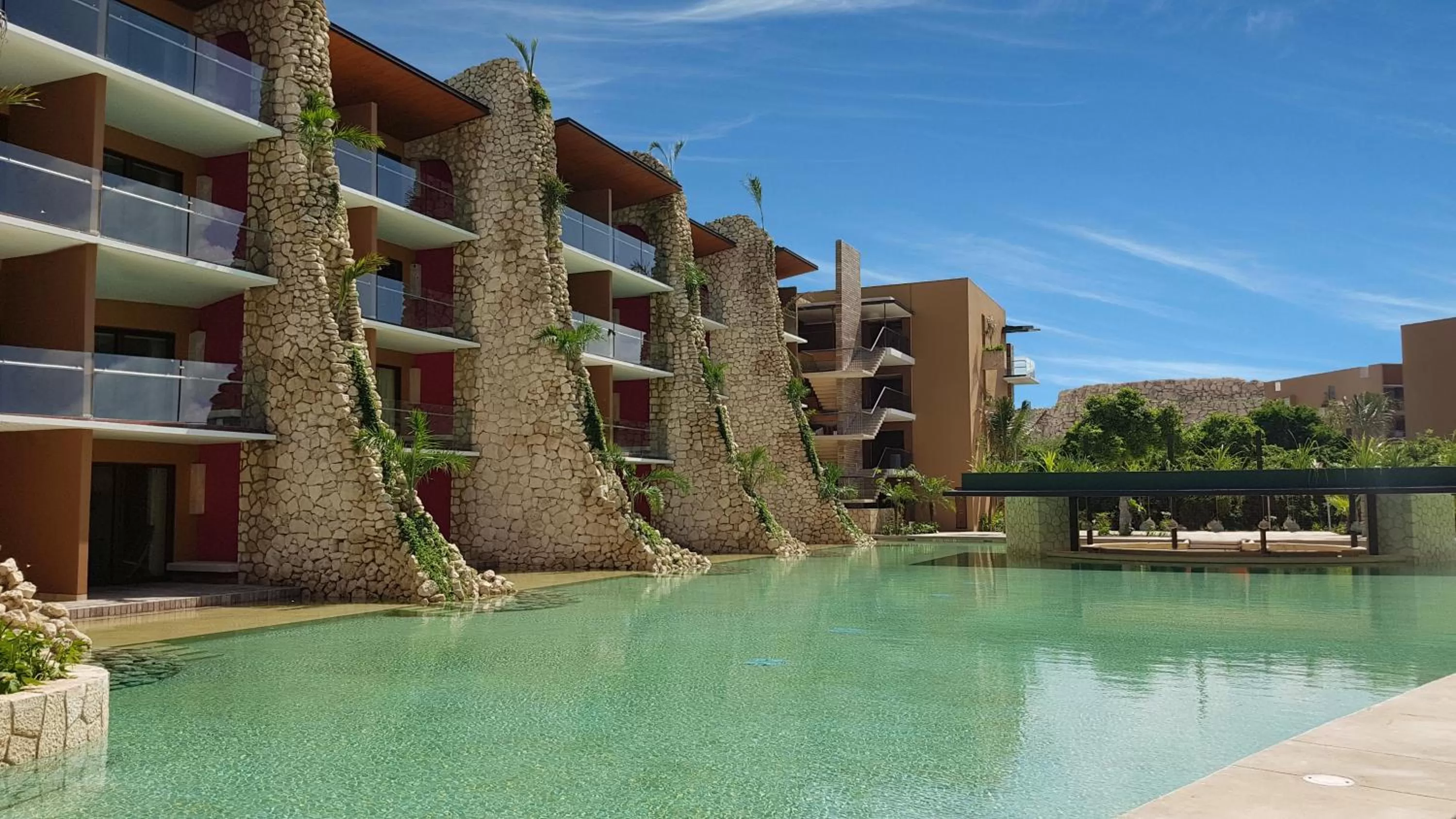 Property building in Hotel Xcaret Mexico All Parks All Fun Inclusive