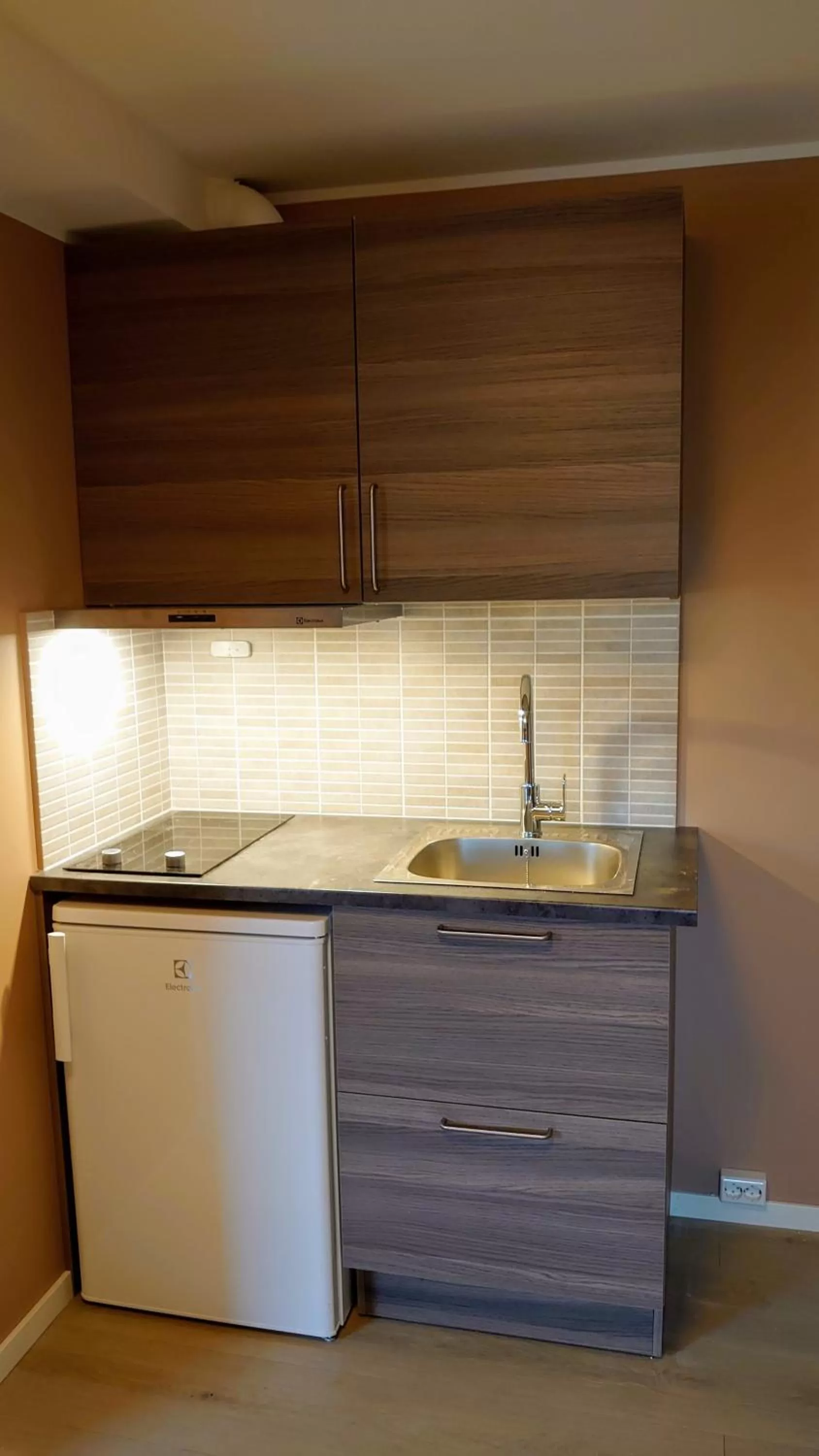 Kitchen or kitchenette in På Hjørnet Gjestehus