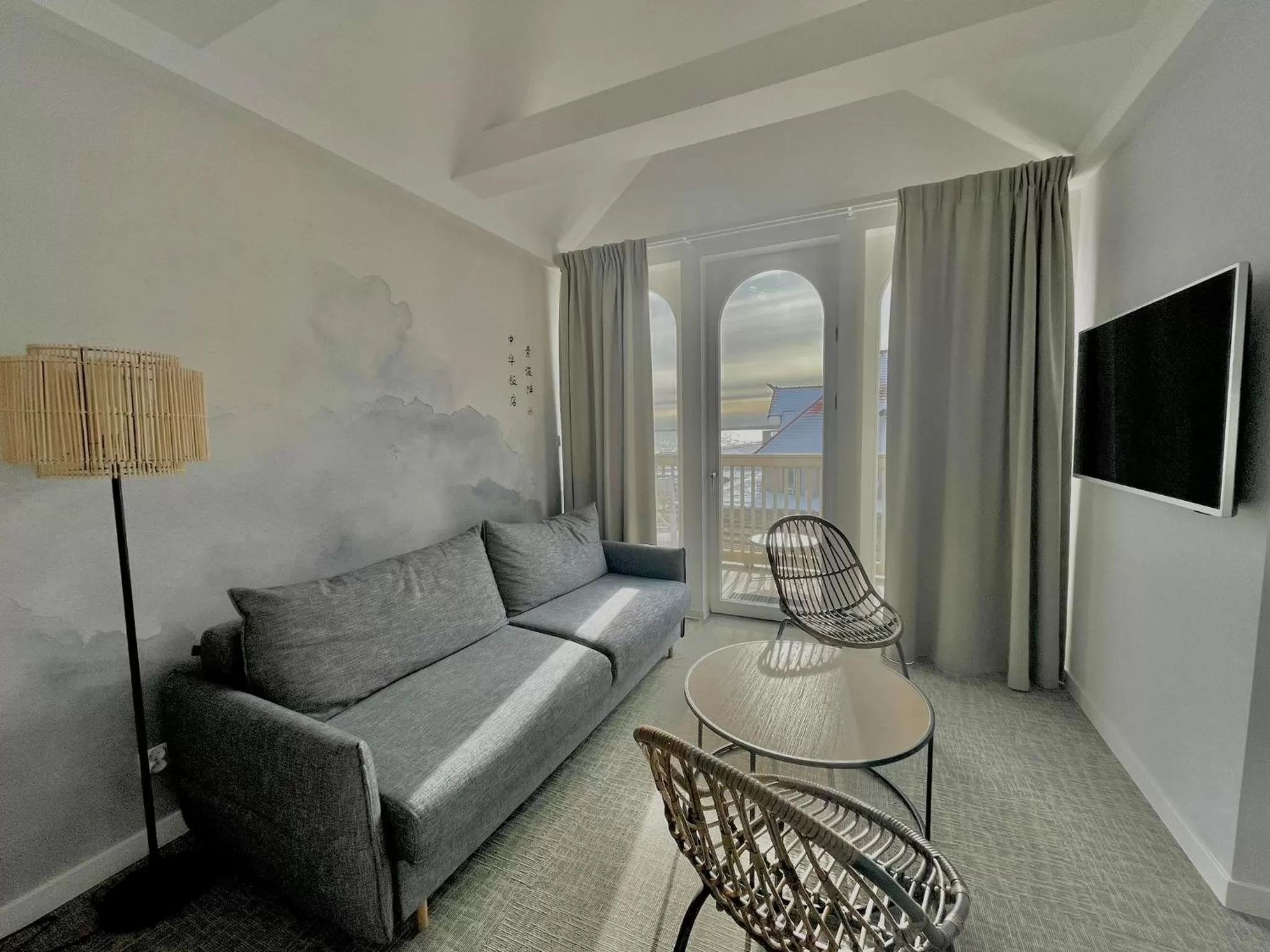 Living room, Seating Area in Hotel Zhong Hua