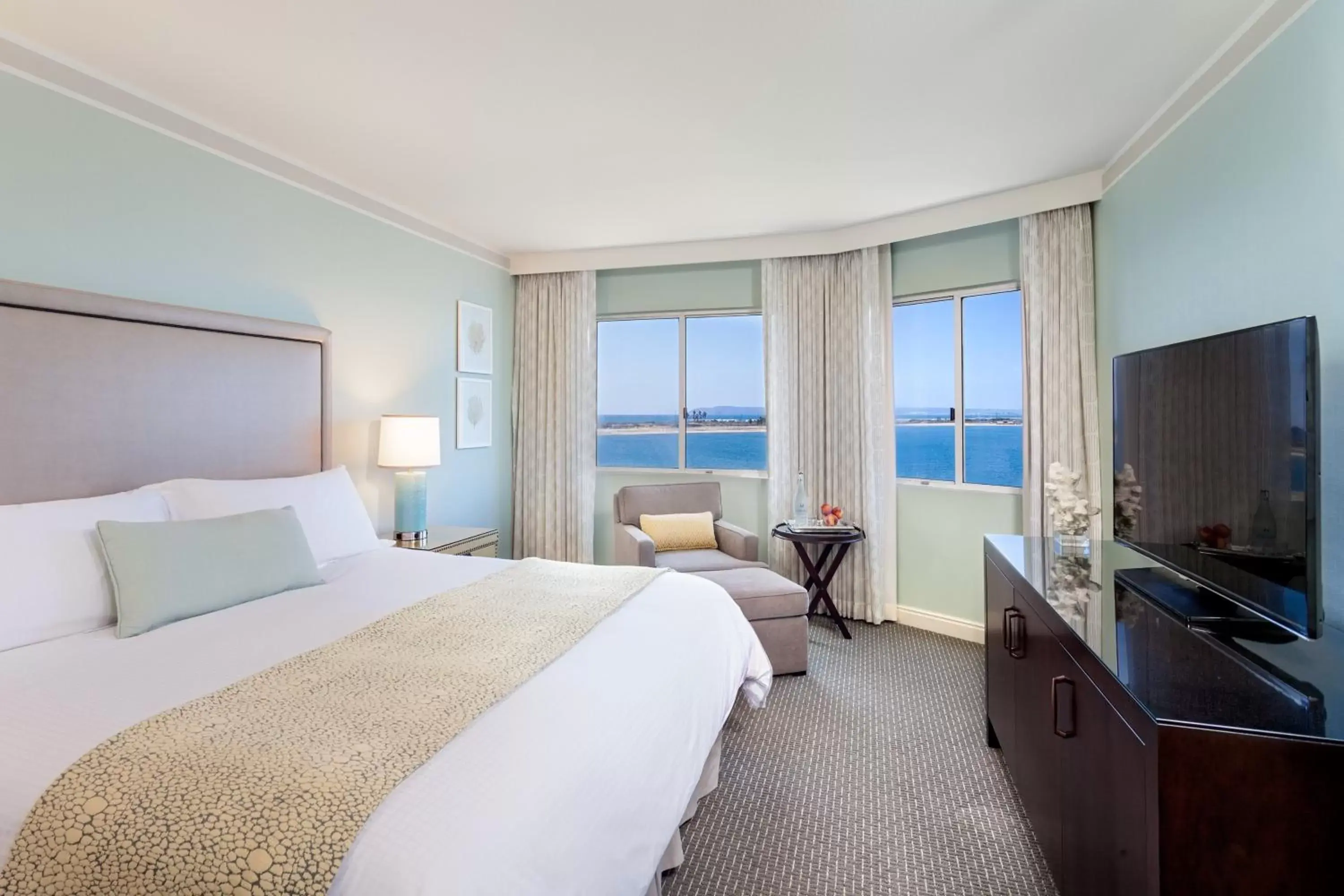 Bay View King Suite with Roll-in Shower - Disability Access in Loews Coronado Bay Resort Bay View King Suite with Roll-in Shower - Disability Access in Loews Coronado Bay Resort