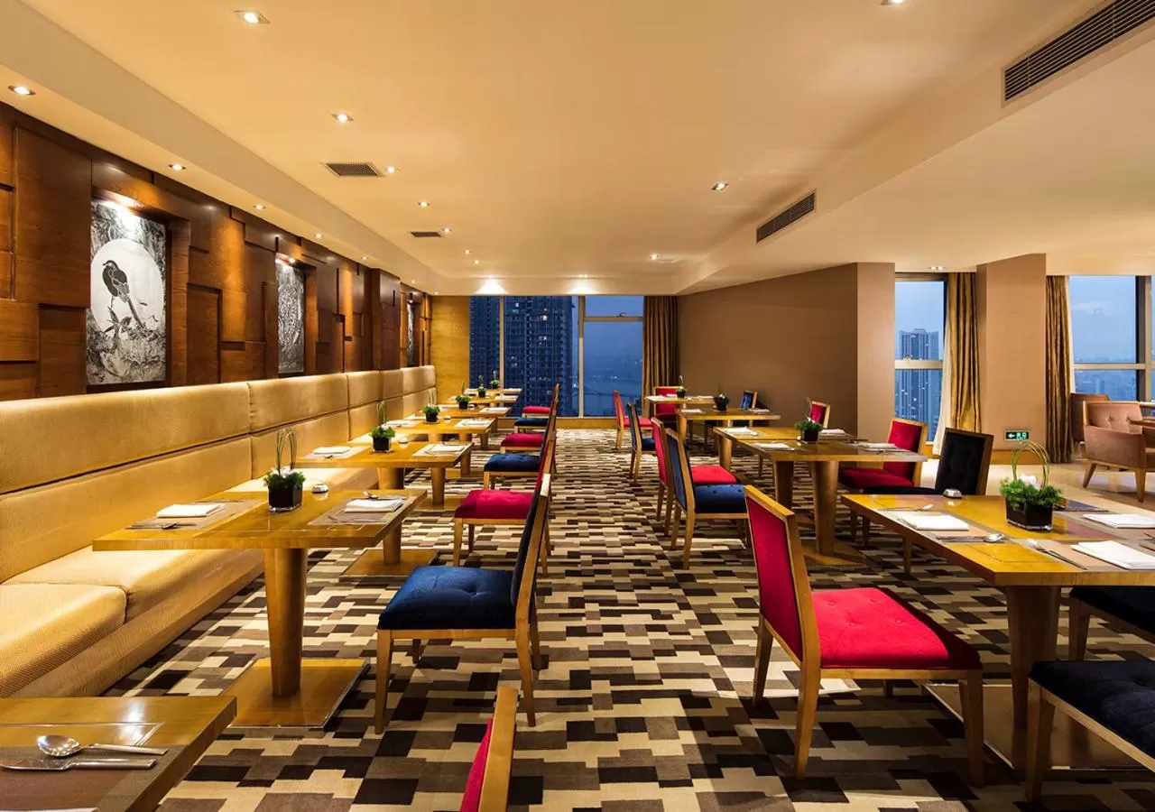 Seating area in Glenview ITC Plaza Chongqing