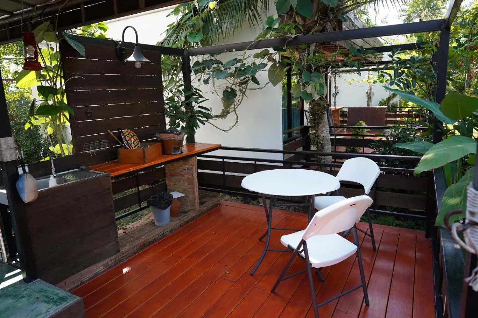 Garden in Villa Panalai