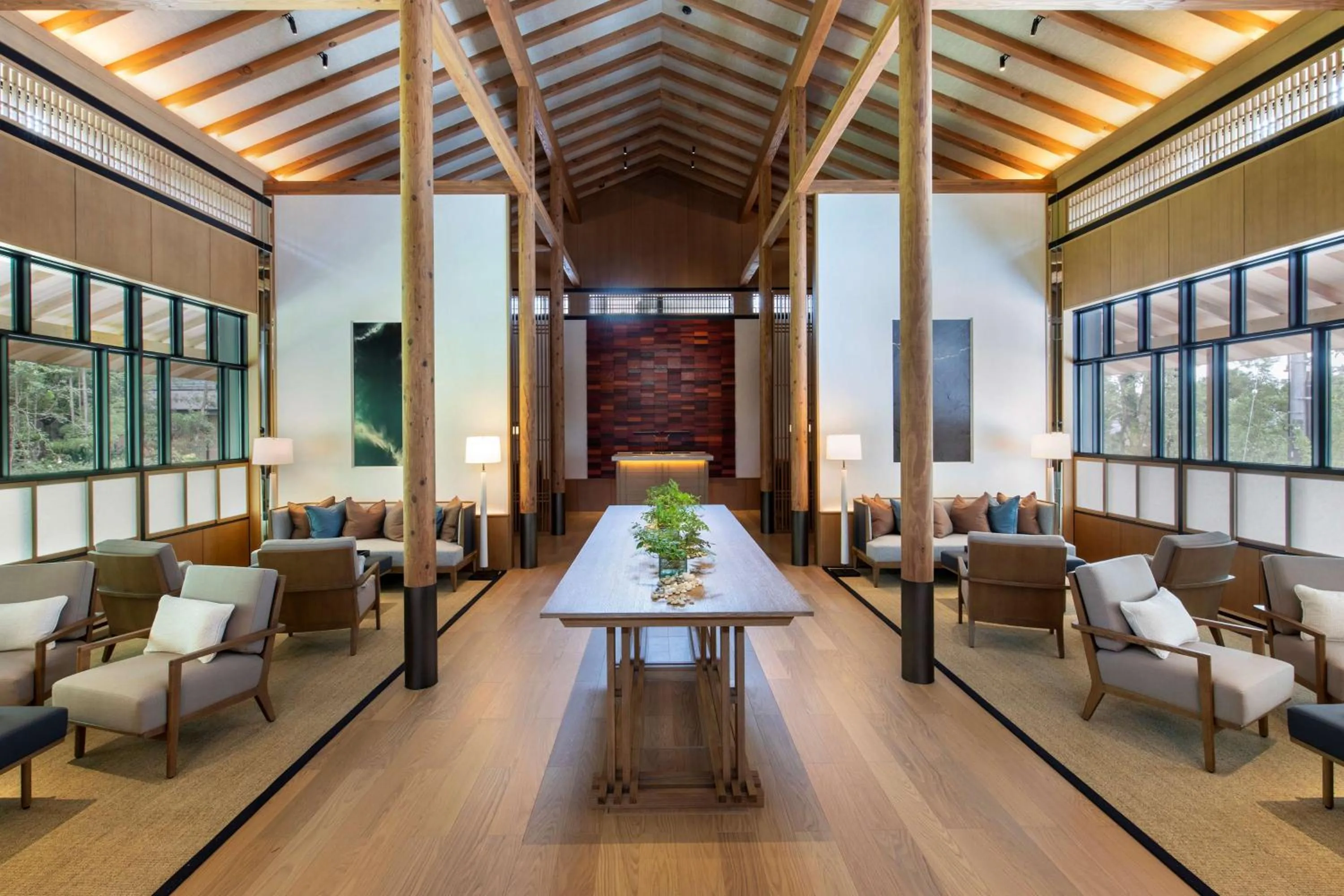 Lobby or reception in ROKU KYOTO, LXR Hotels & Resorts by Hilton