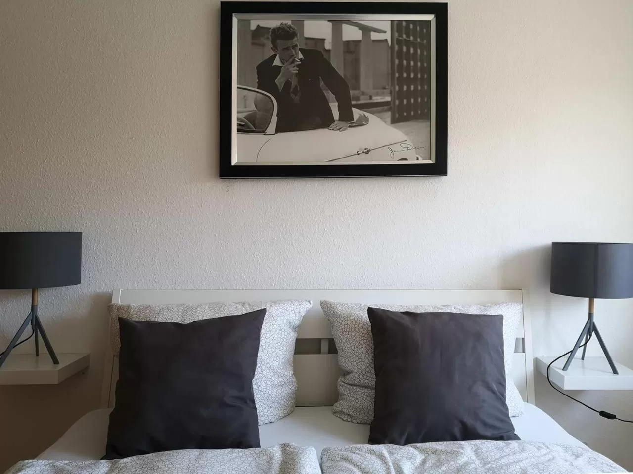 Bed in Landlust Hotel