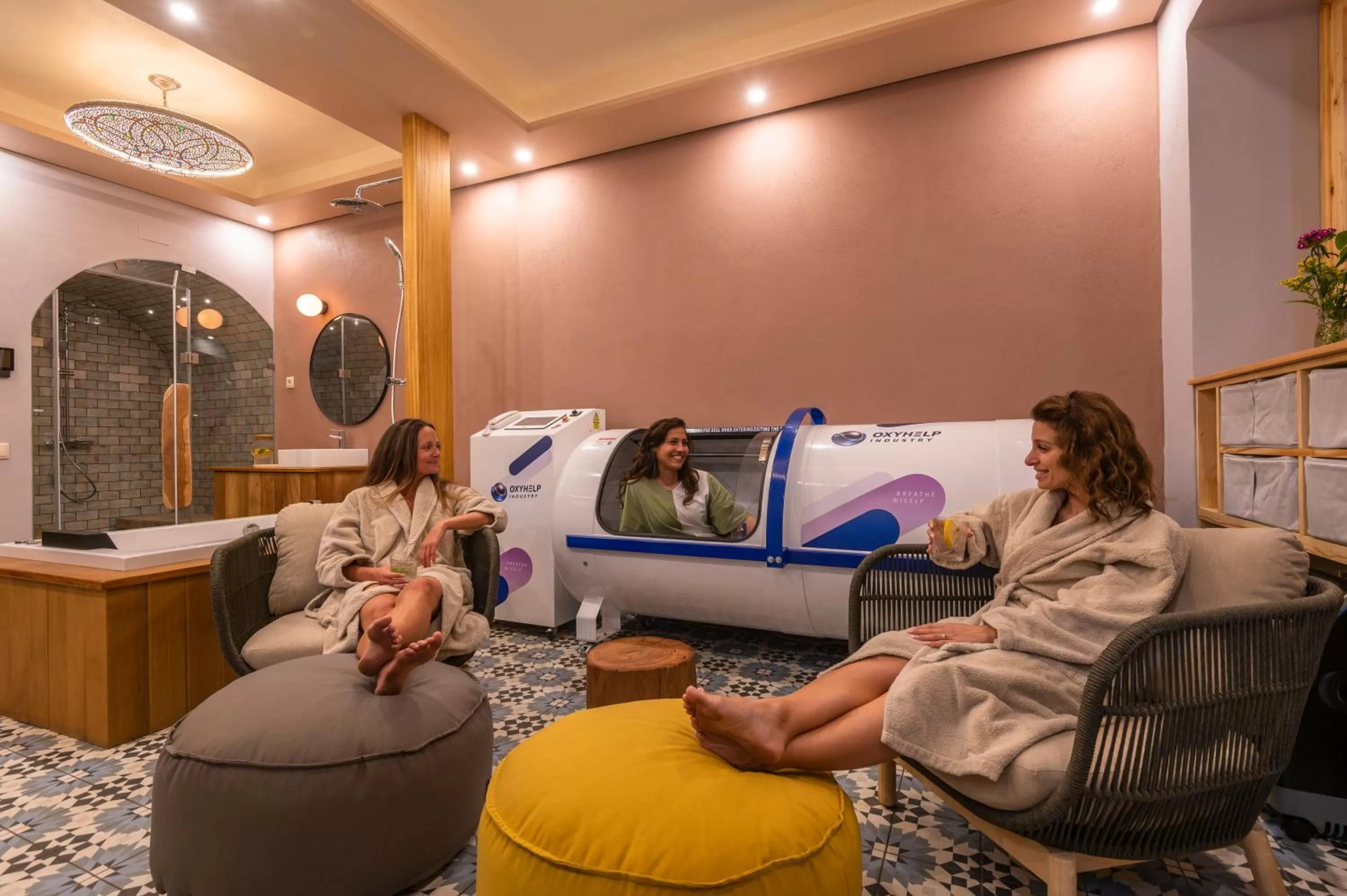 Spa and wellness centre/facilities in Vila Origens Boutique Hotel Albufeira – Adults Only