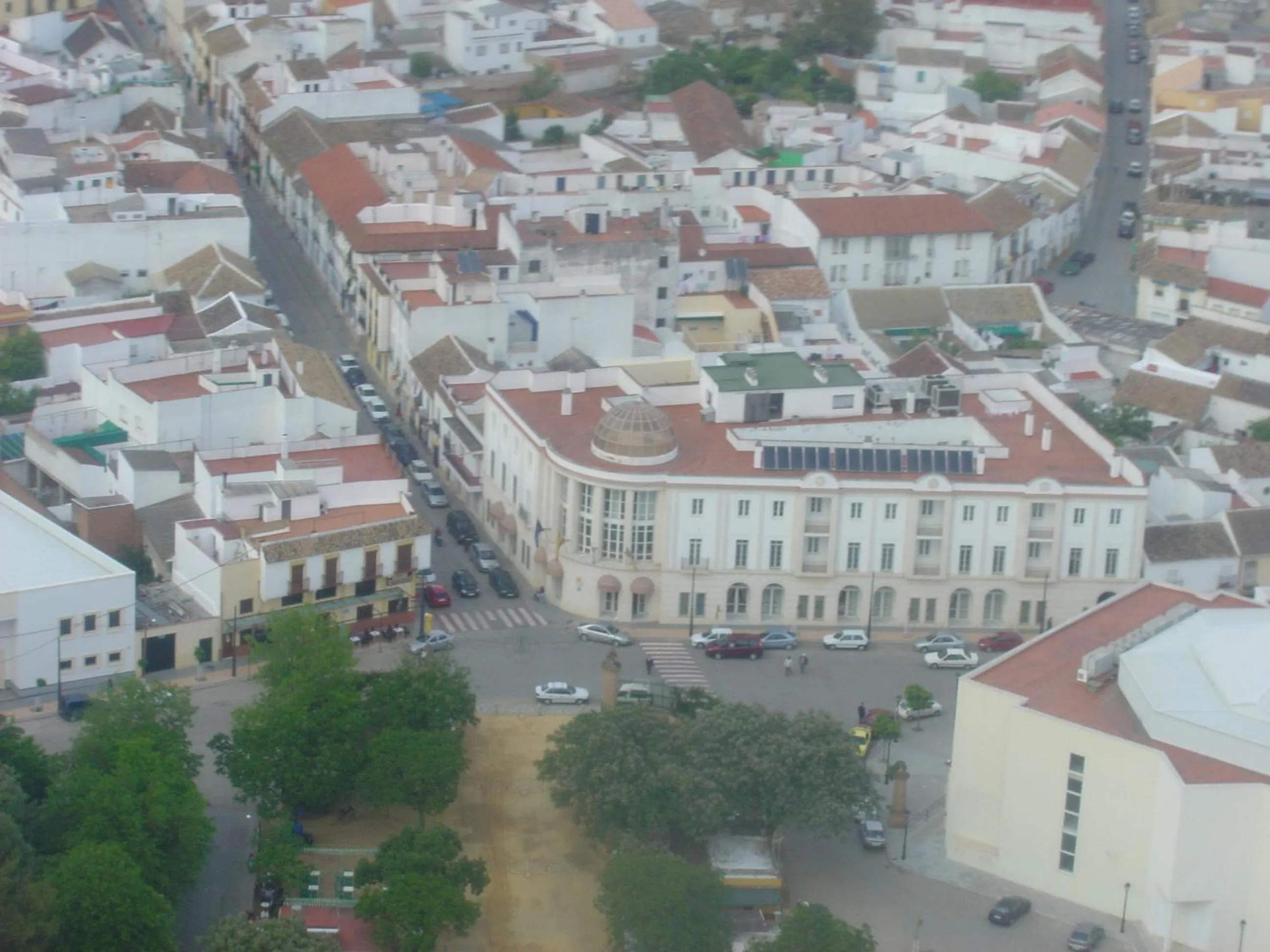 Bird's eye view in Hotel Castillo