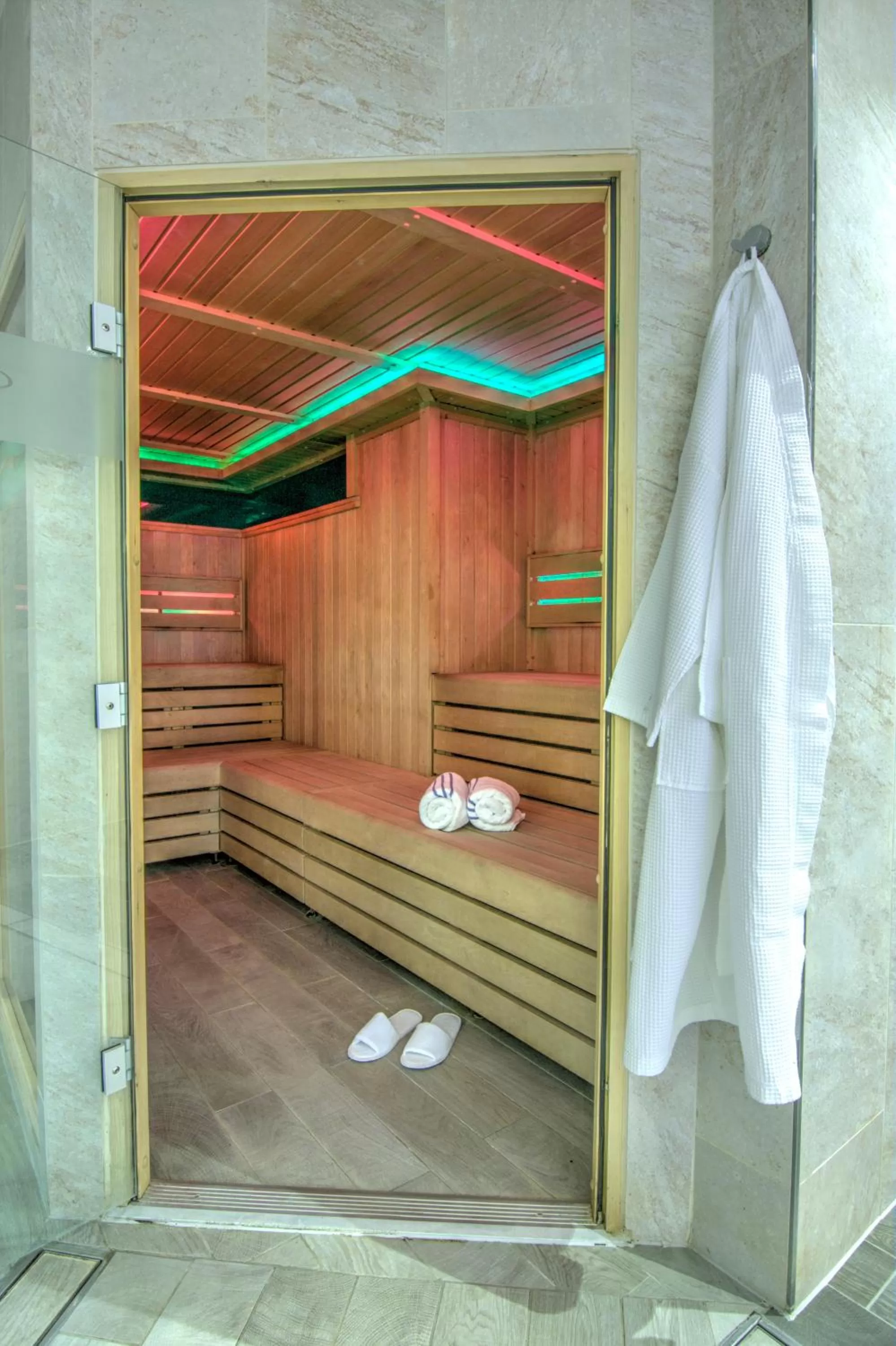 Sauna in China Fleet Country Club