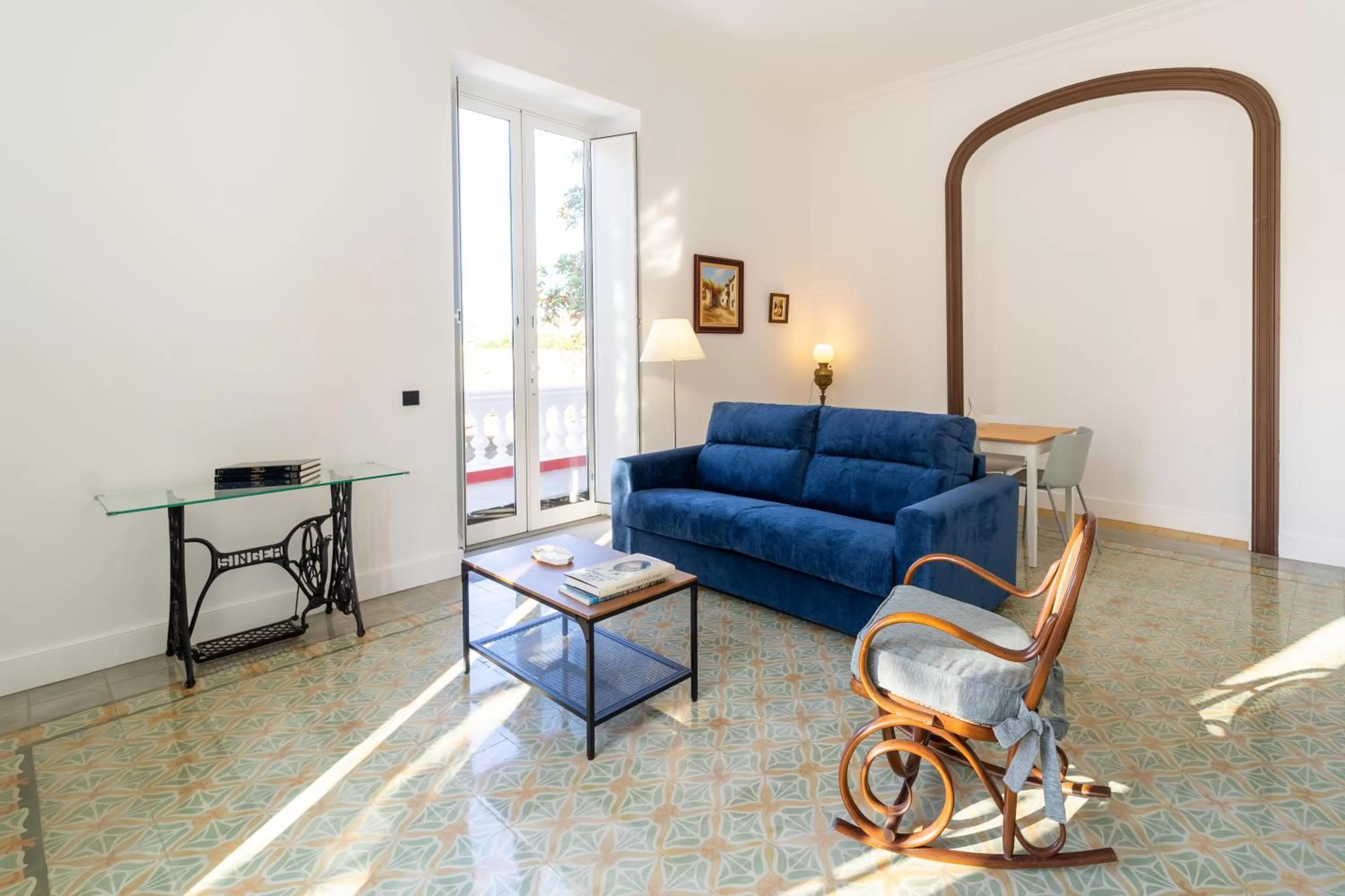 Living room, Seating Area in Albor Suites