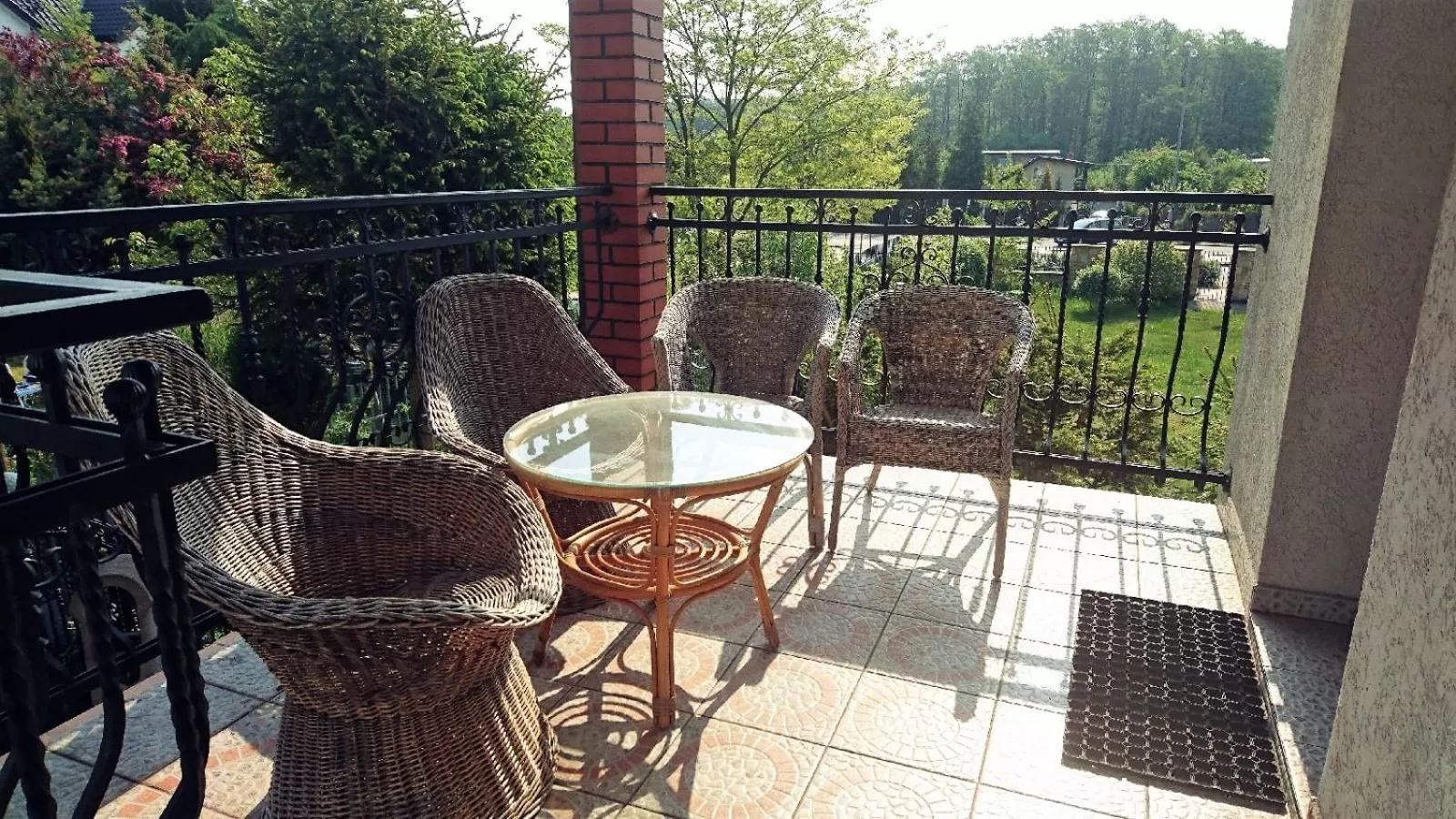Balcony/Terrace in Willa Sarenka