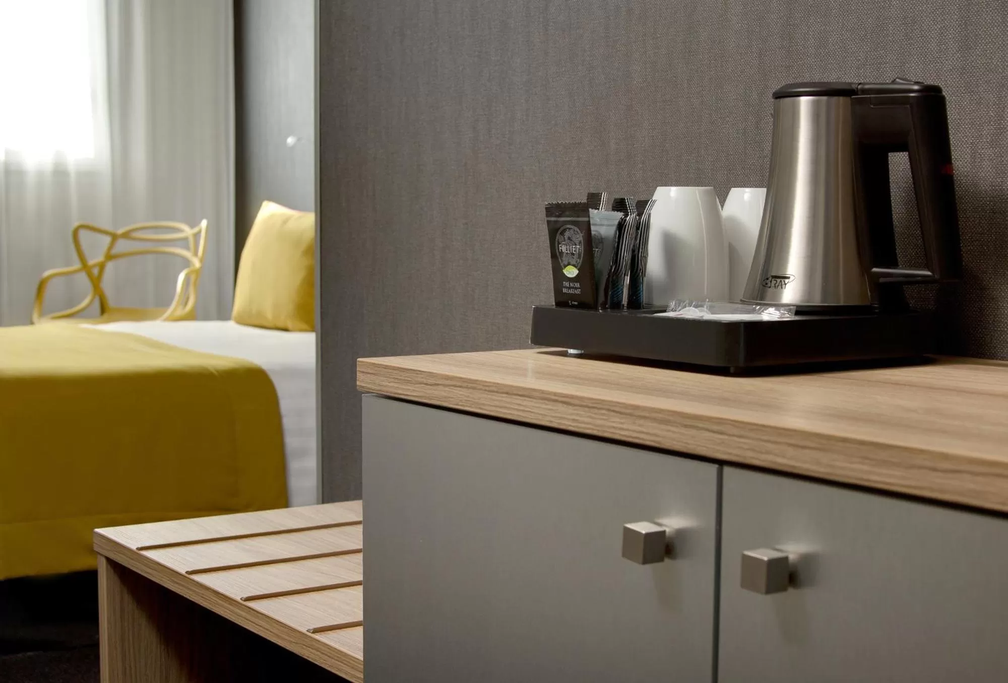 Coffee/tea facilities, Bed in Le Panoramic