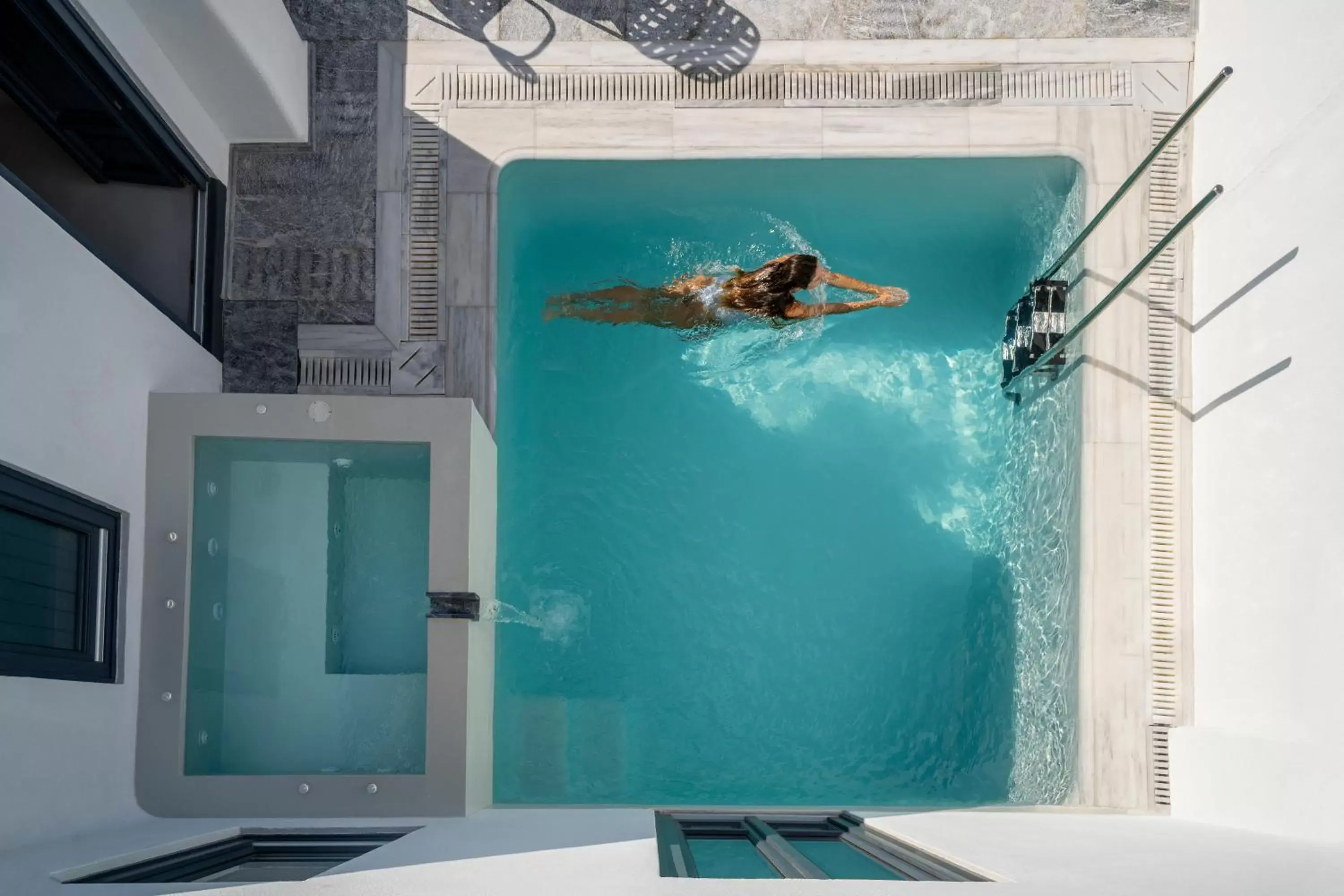 Honeymoon Suite with Outdoor Plunge Pool in Homeric Poems Honeymoon Suite with Outdoor Plunge Pool in Homeric Poems