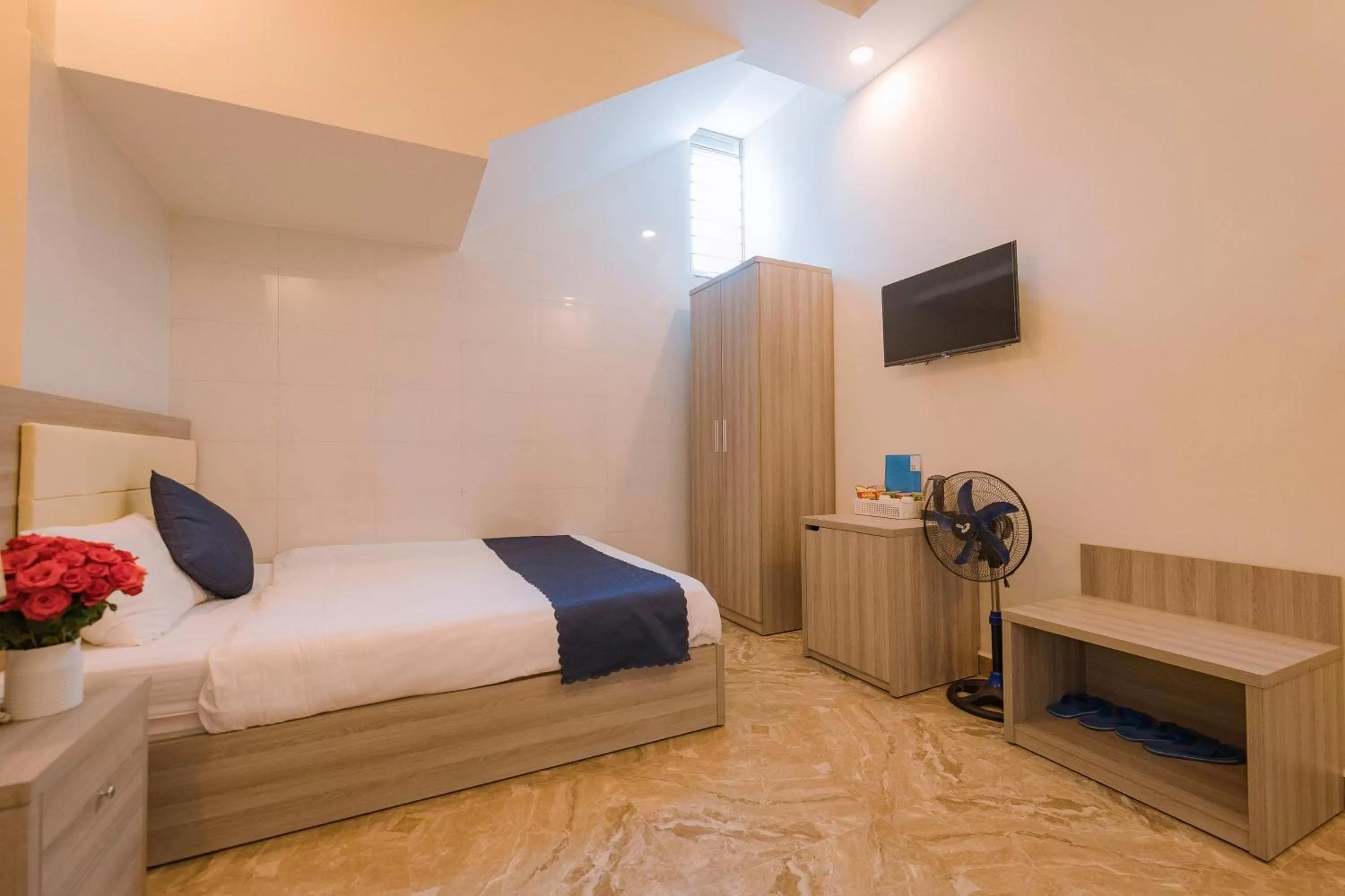 Bed in Khanh Uyen 1 Hotel