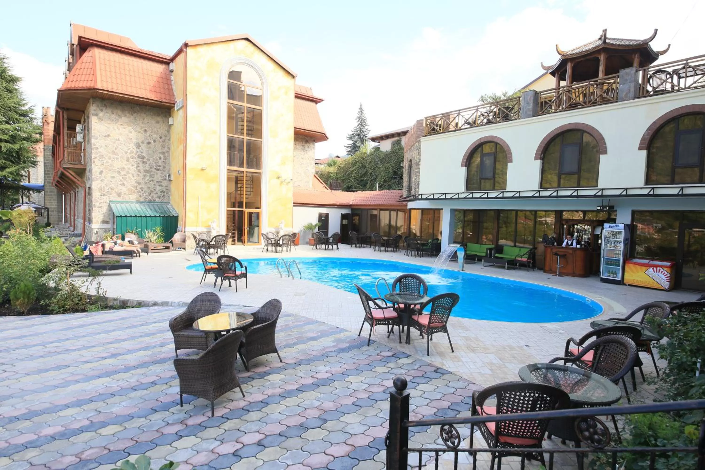 Swimming pool in Borjomi Palace Health & Spa Center