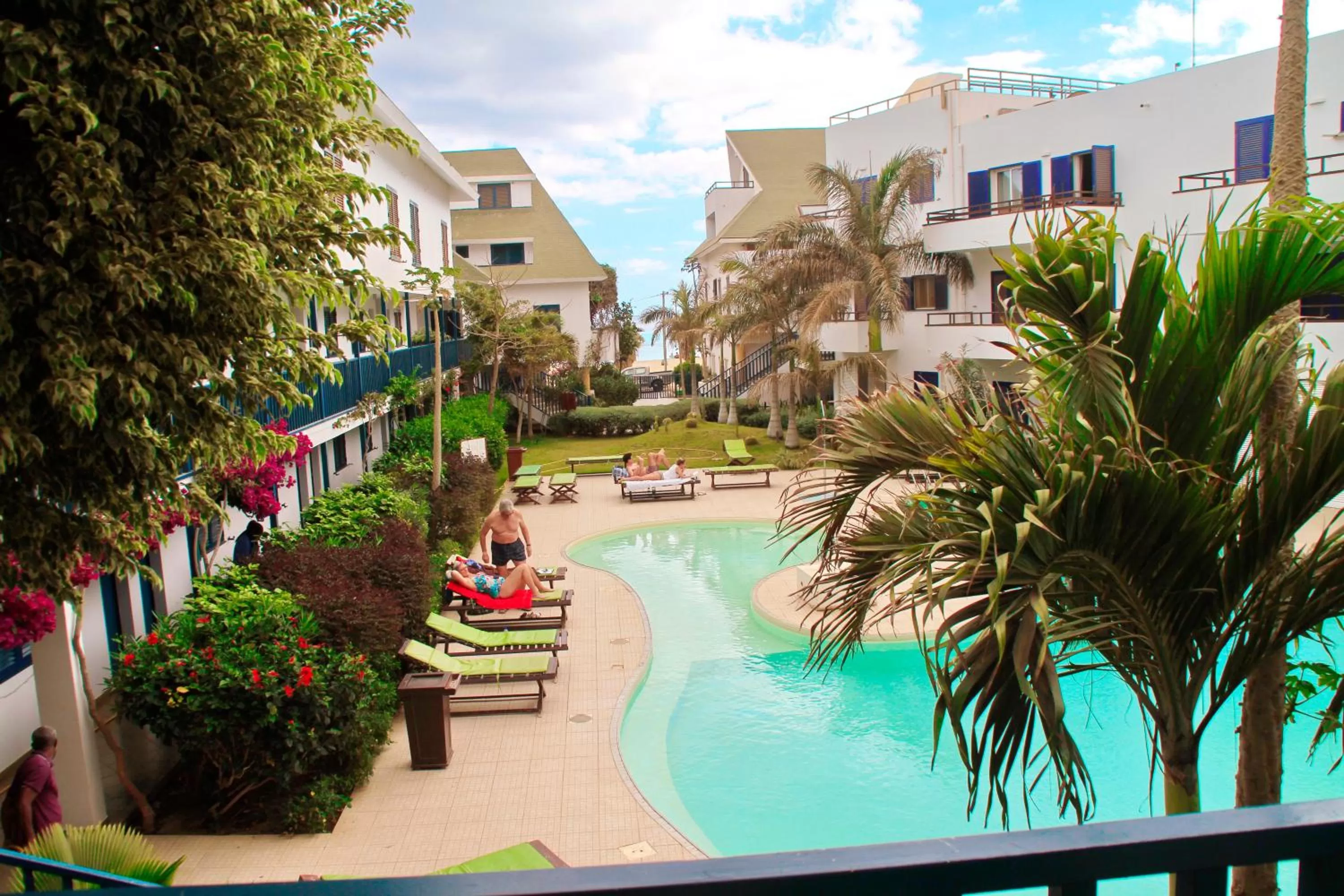 Pool view, Swimming Pool in Leme Bedje Residence