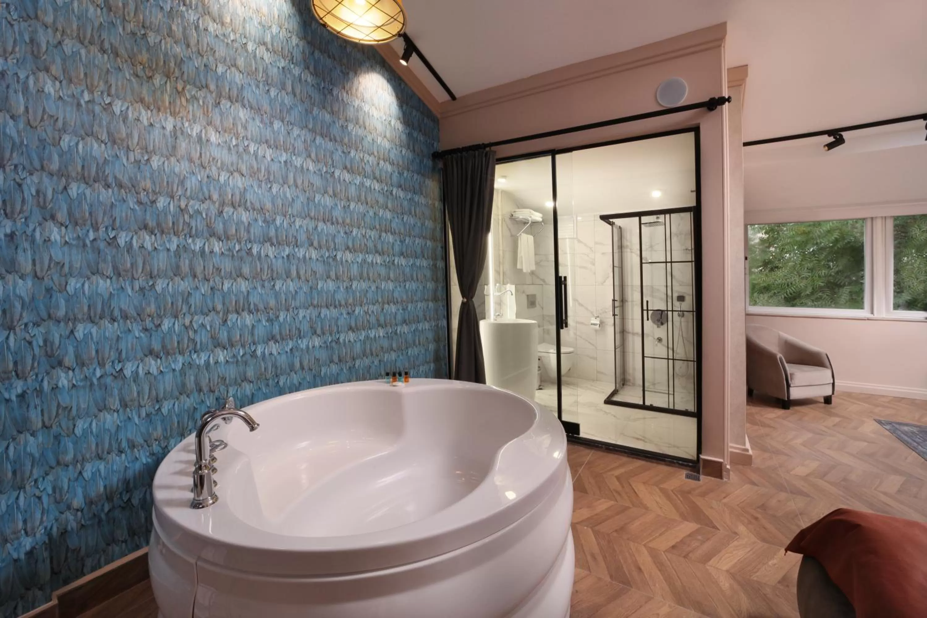 Bathroom in Harbiye Residence