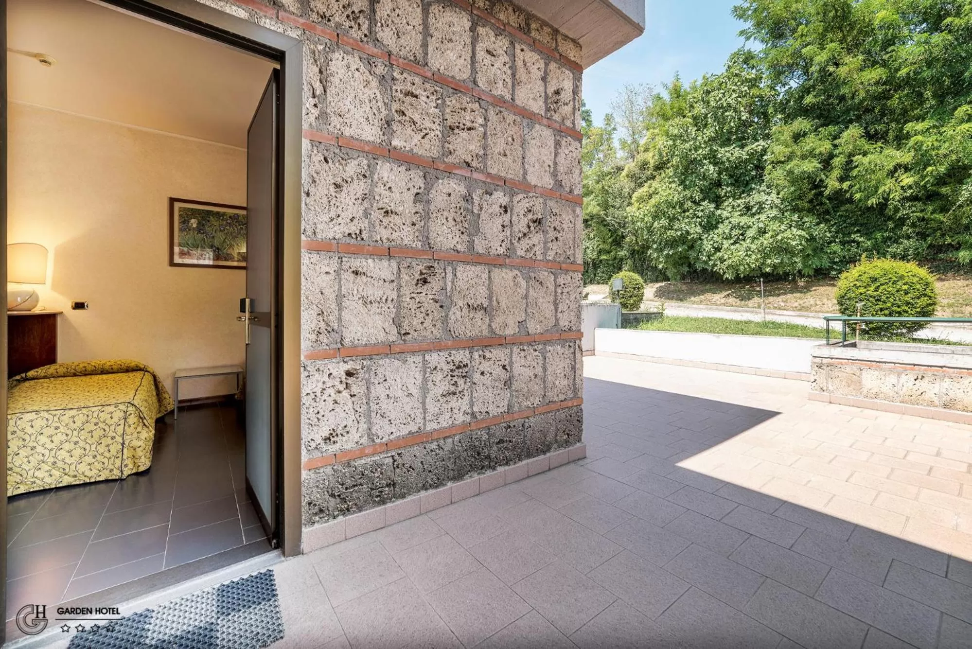 Patio in Hotel Garden Terni