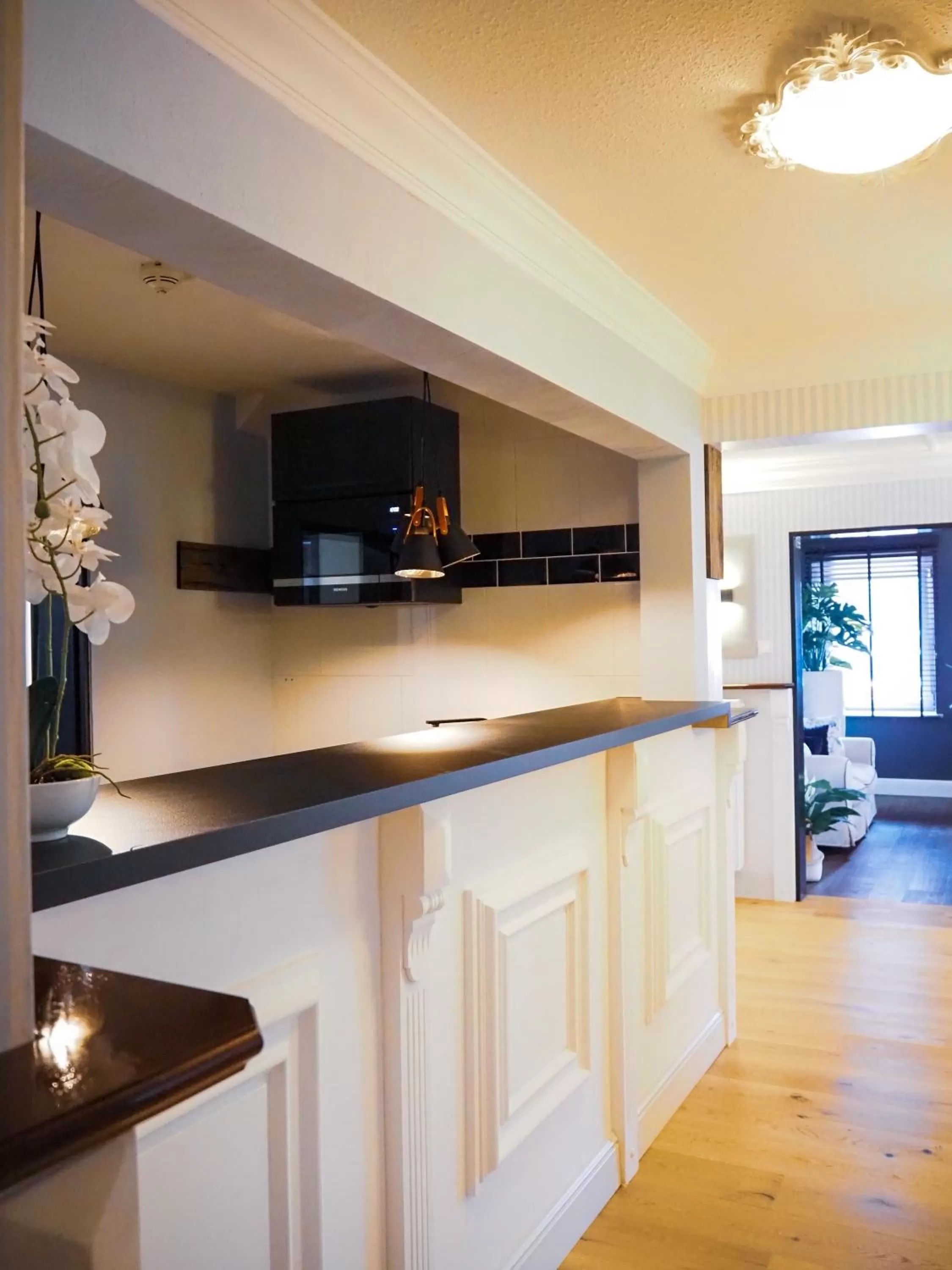 Kitchen or kitchenette, Kitchen/Kitchenette in Sauna & Whirlpool - ALPENLIEBE APARTments