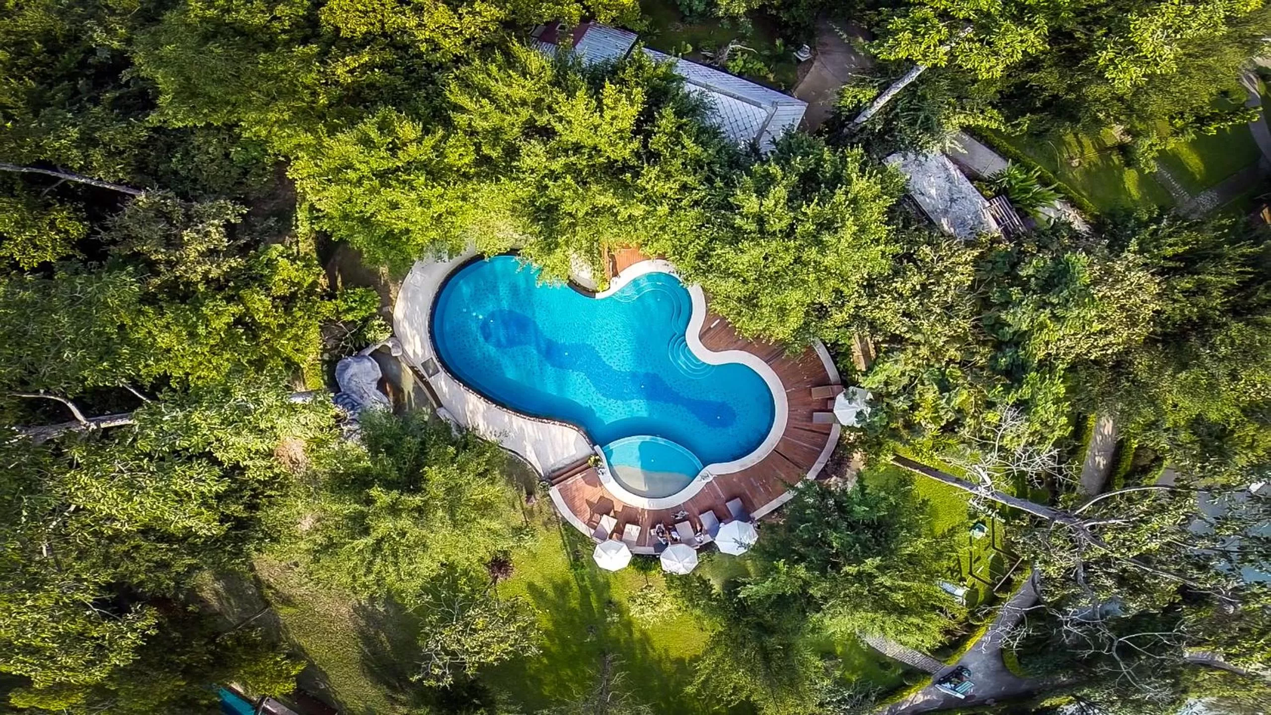 Bird's eye view in Vana Varin Resort