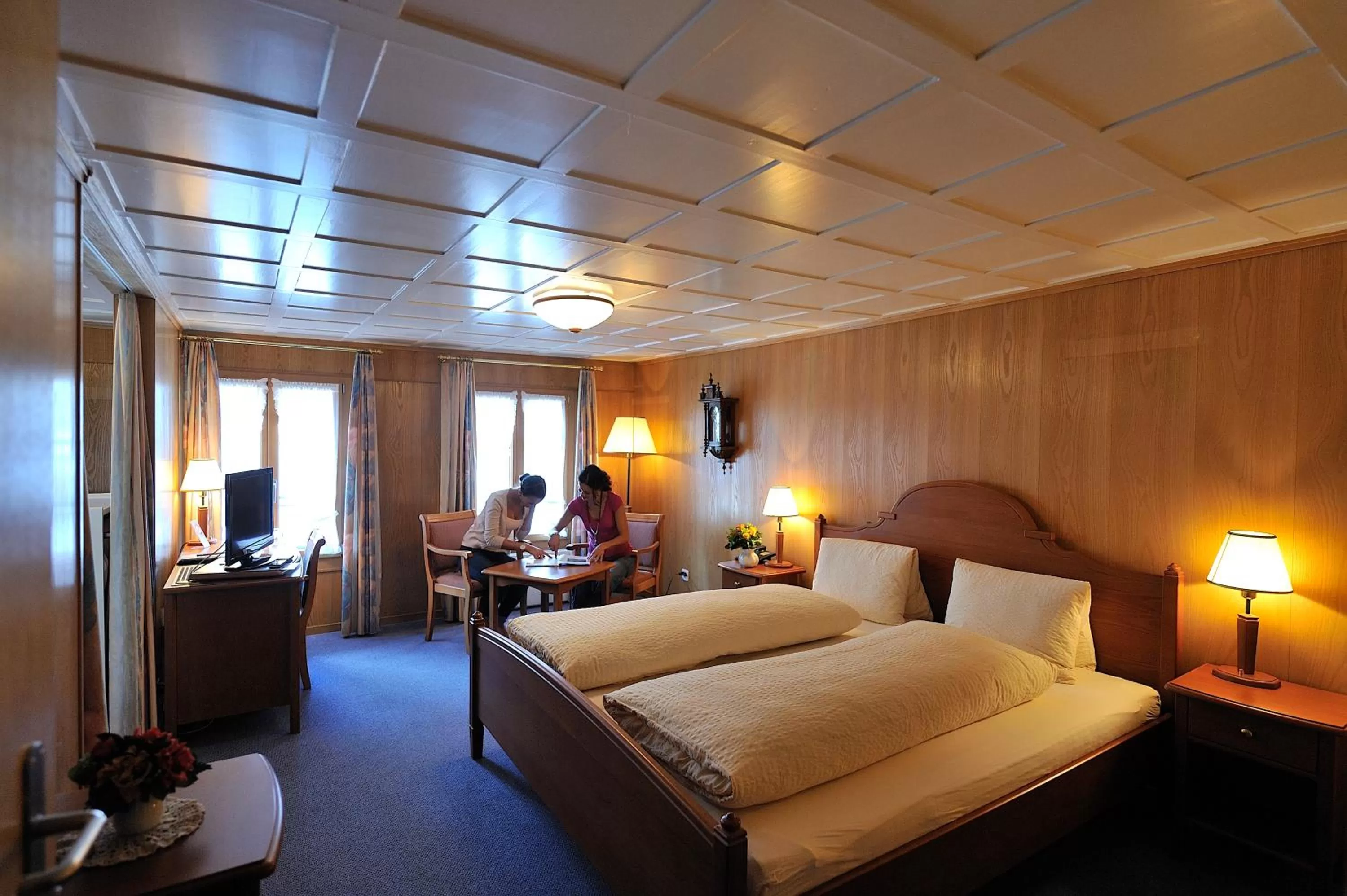 Bed in Hotel Engelberg "mein Trail Hotel"