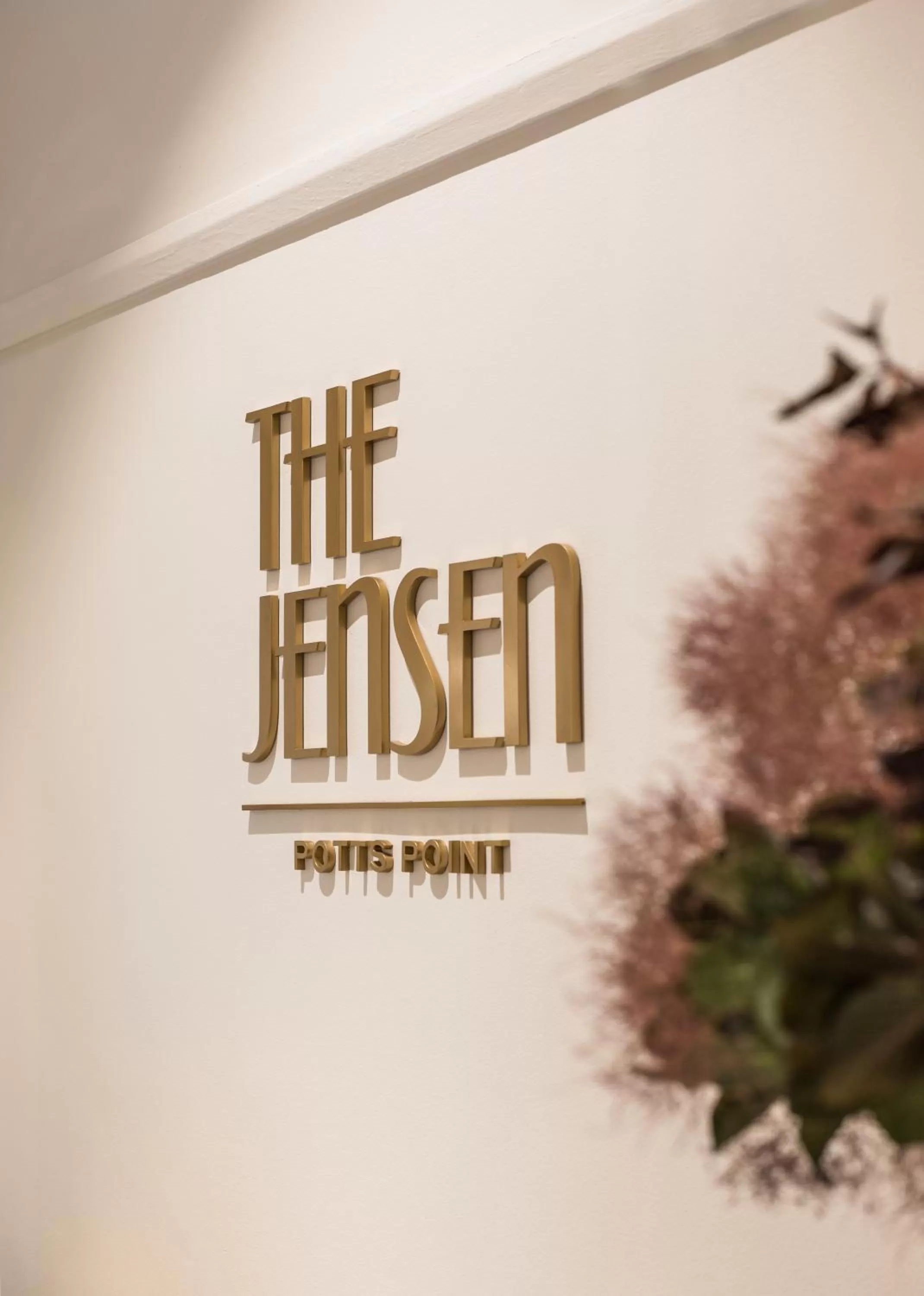 Property logo or sign in The Jensen Potts Point