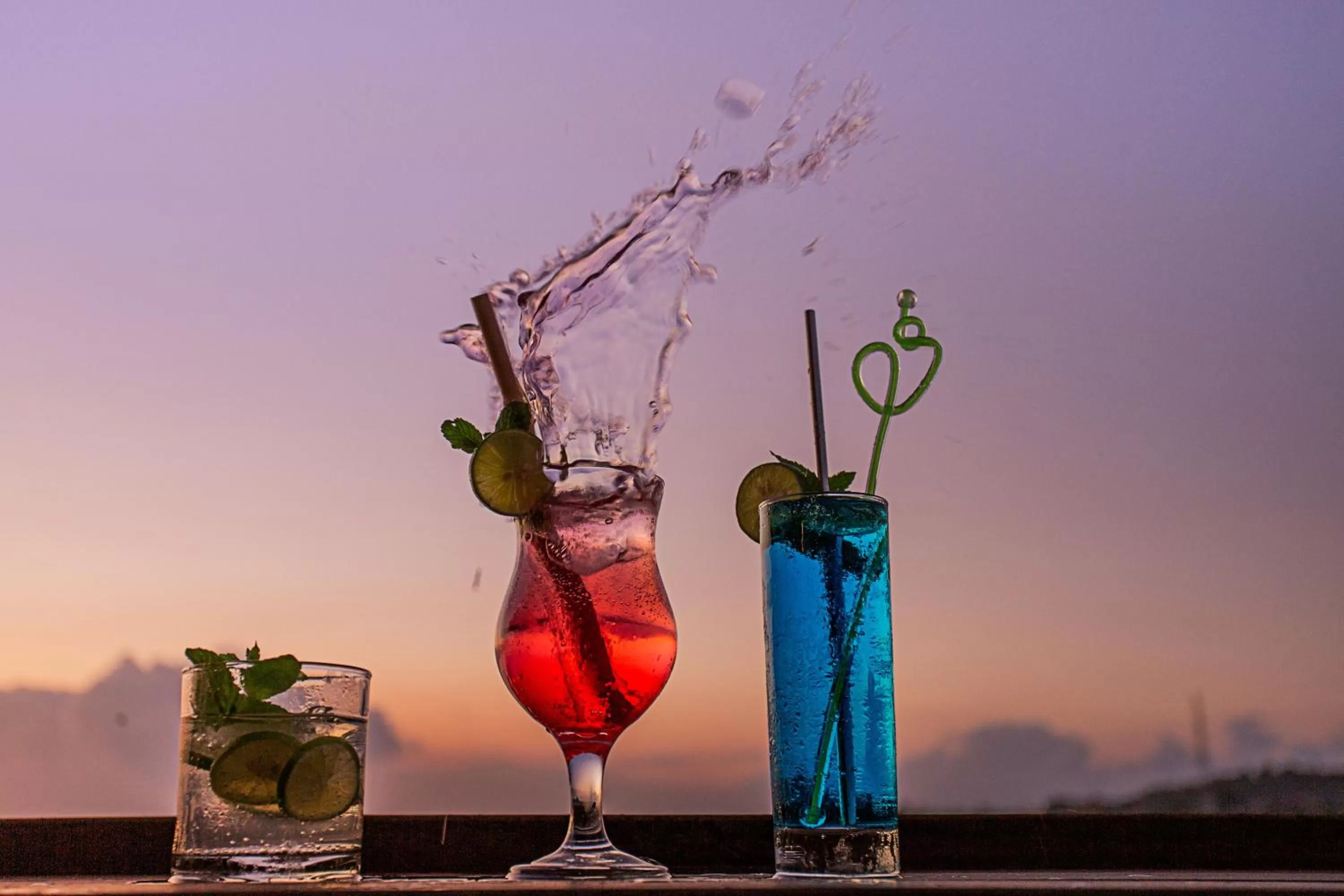 Alcoholic drinks in Nusa Veranda Sunset Villas & Restaurant
