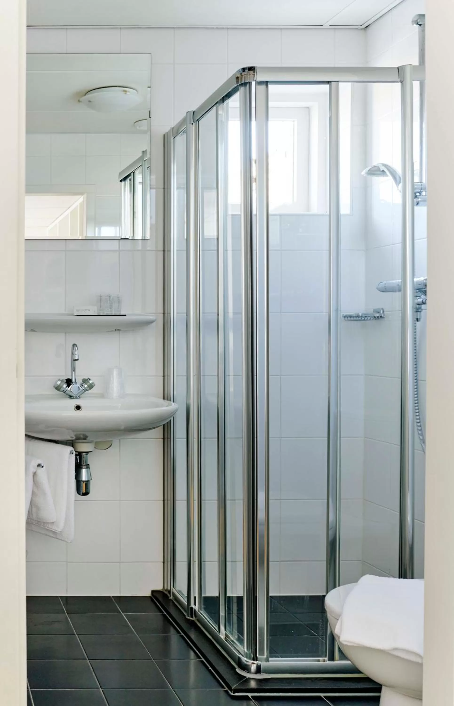 Shower in Hotel Zonne