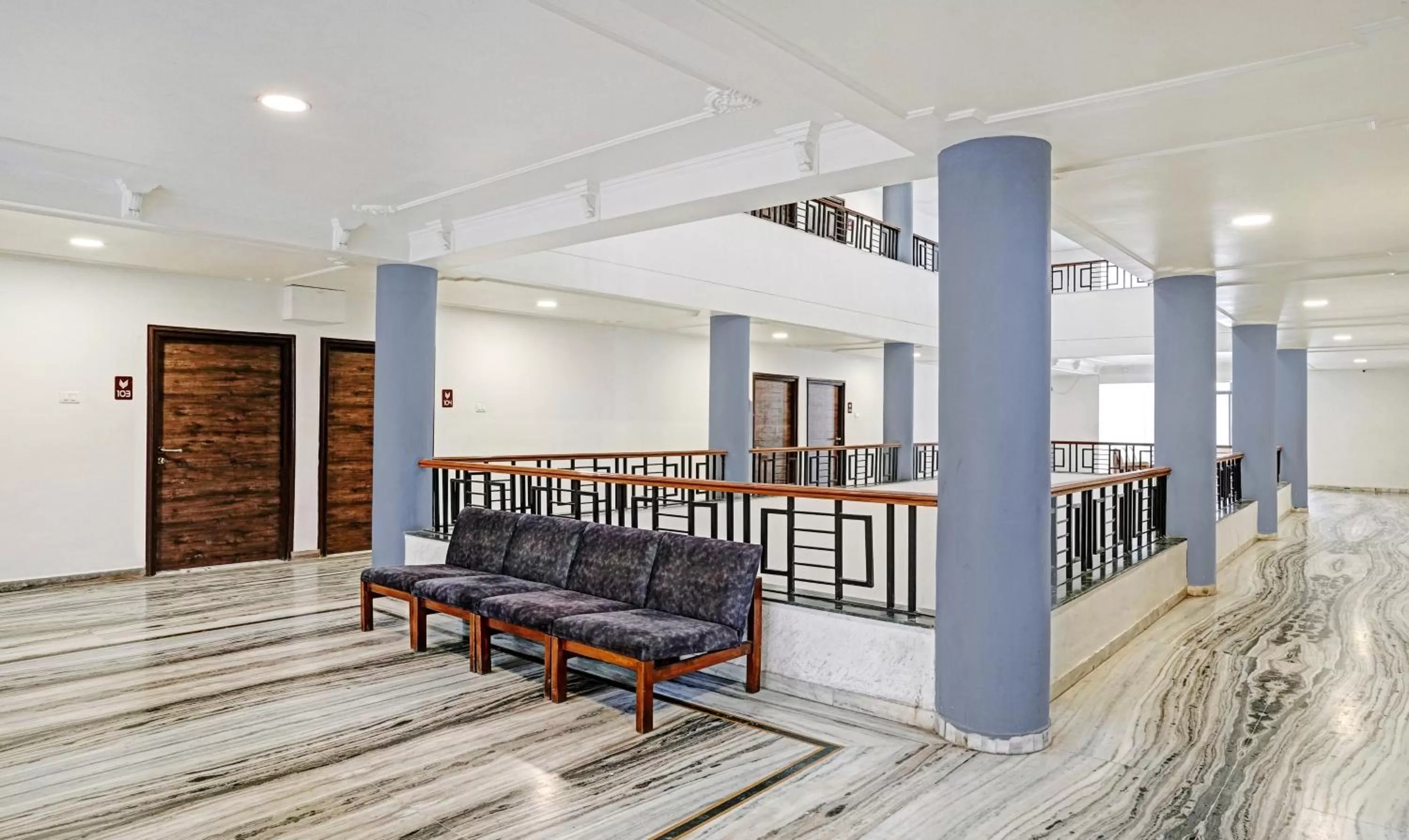 Seating area in Treebo Varsha Palace