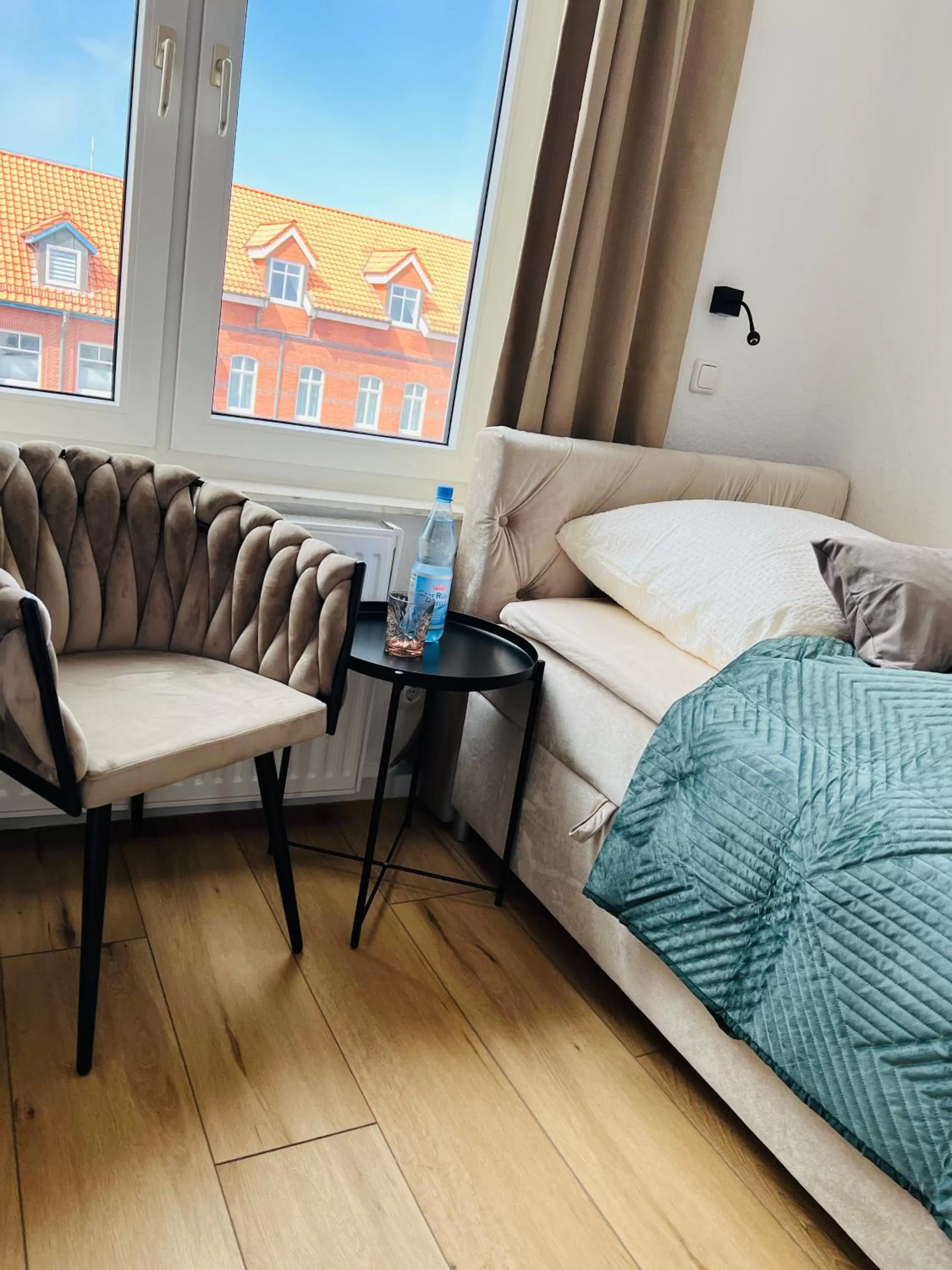 Bedroom, Bed in Hotel Villa Ems