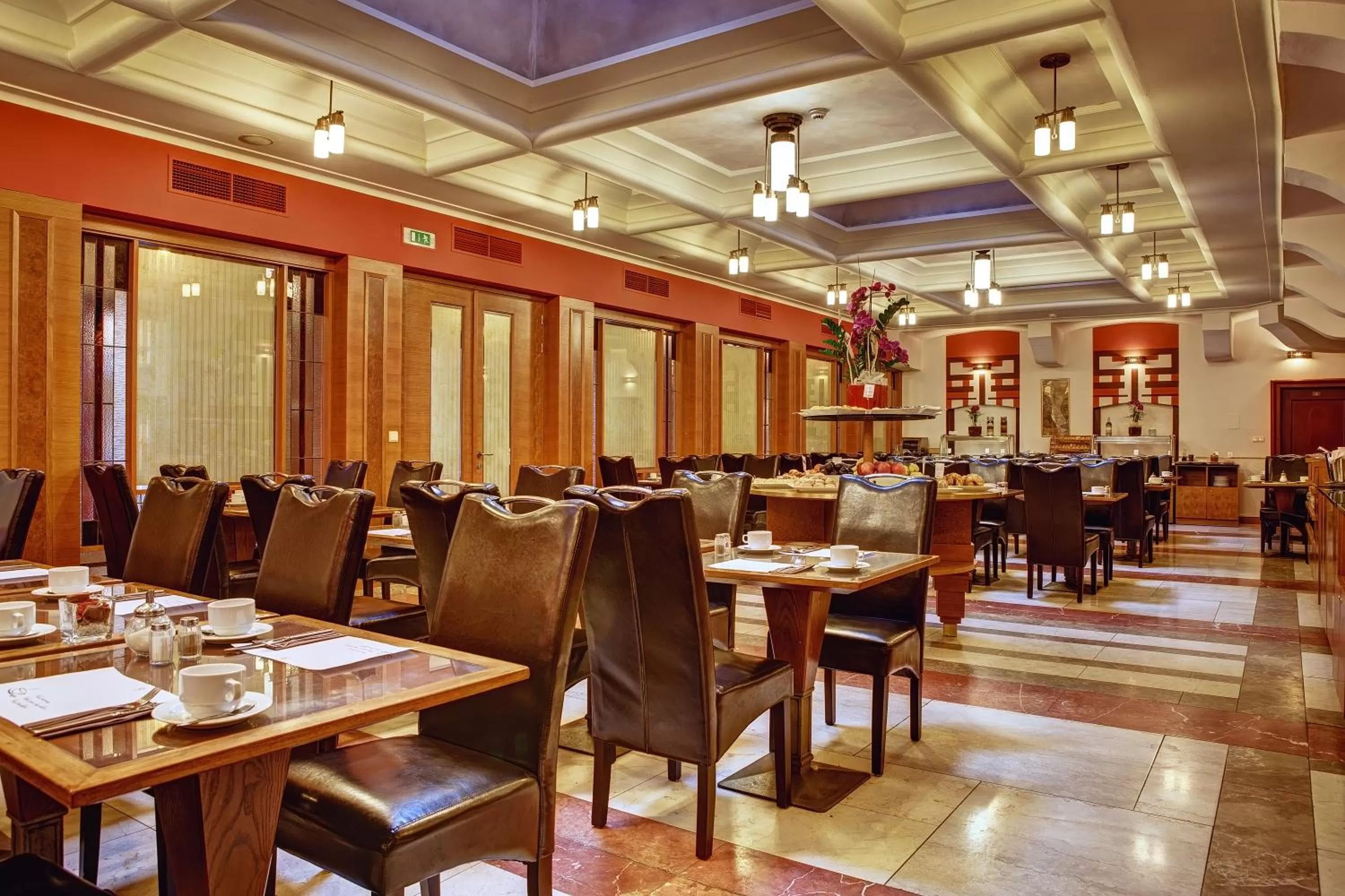 Restaurant/places to eat in Majestic Plaza Hotel Prague