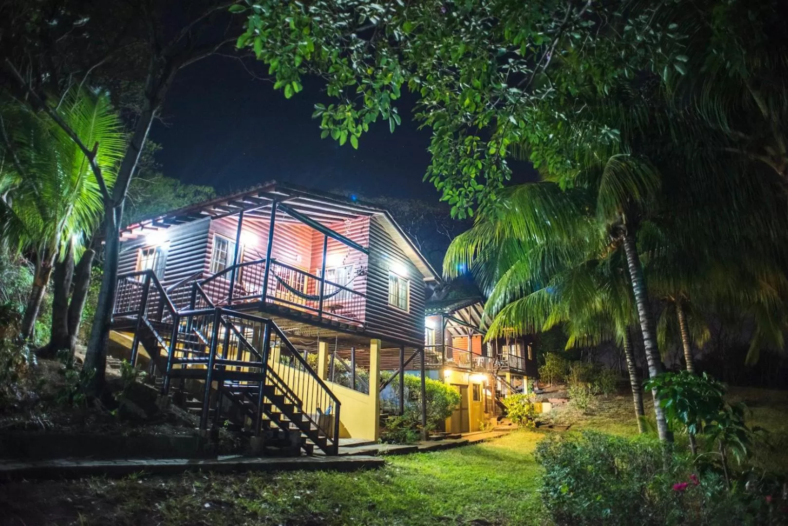 Night in Las Cabañas Encantadas de Nindirí