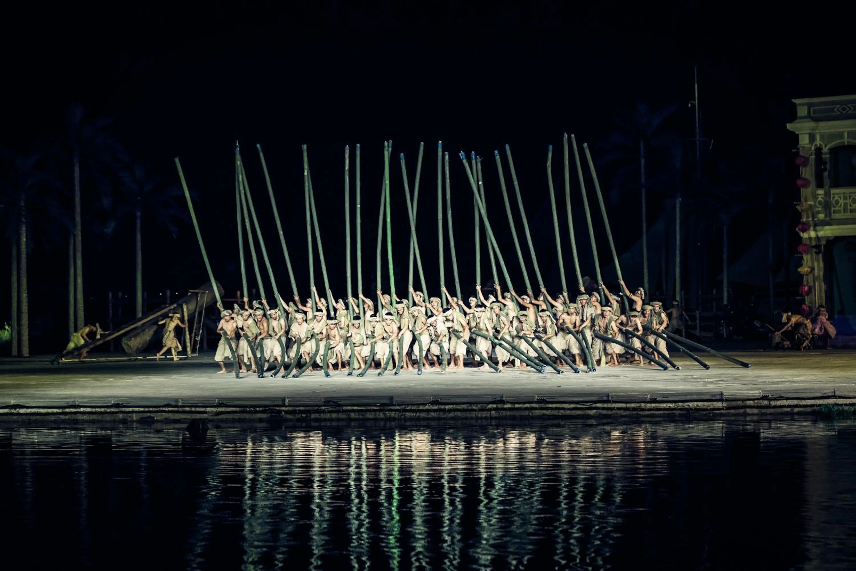 Evening entertainment in Hoi An Memories Resort & Spa