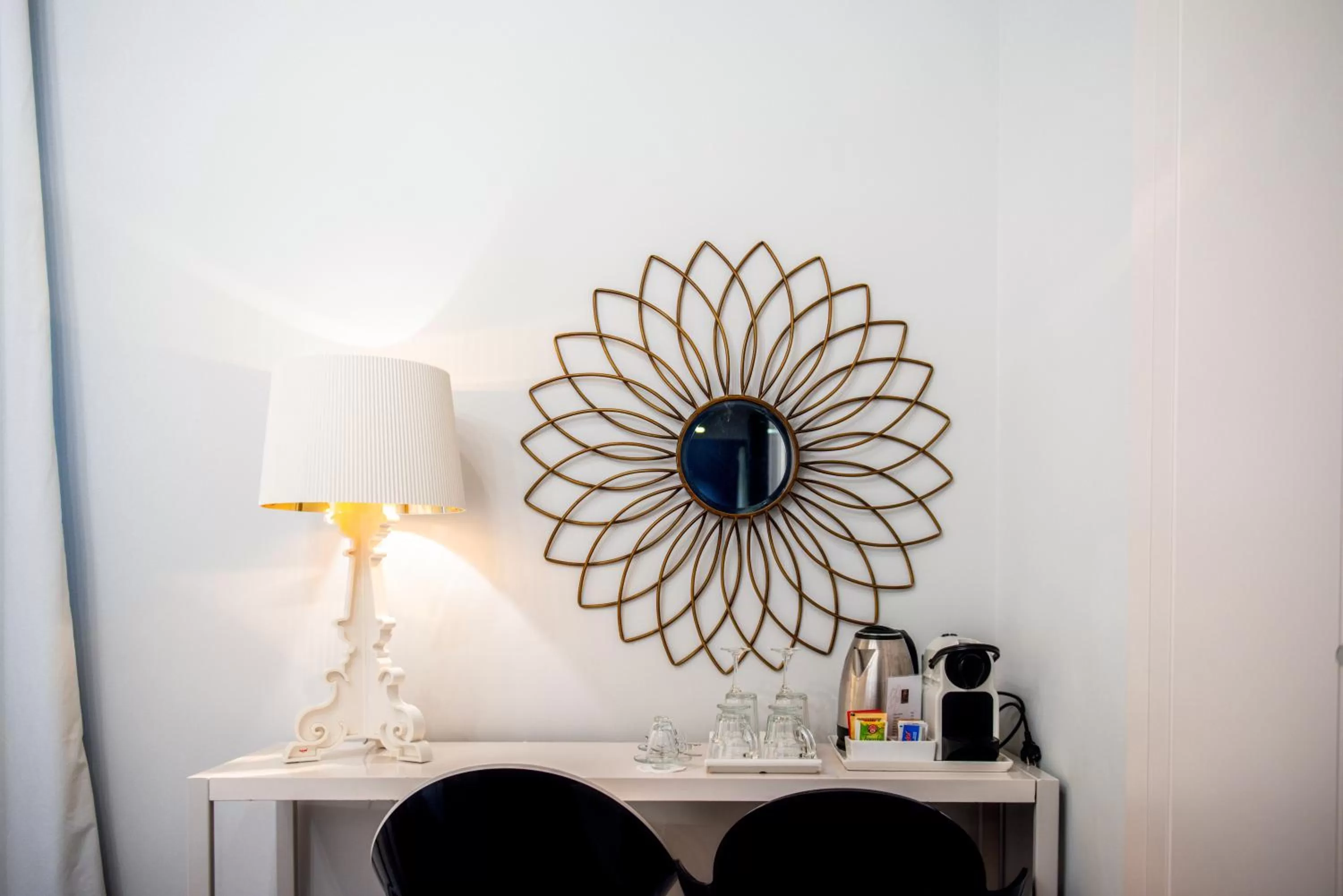 Decorative detail in Boutique Centrale Palace Hotel