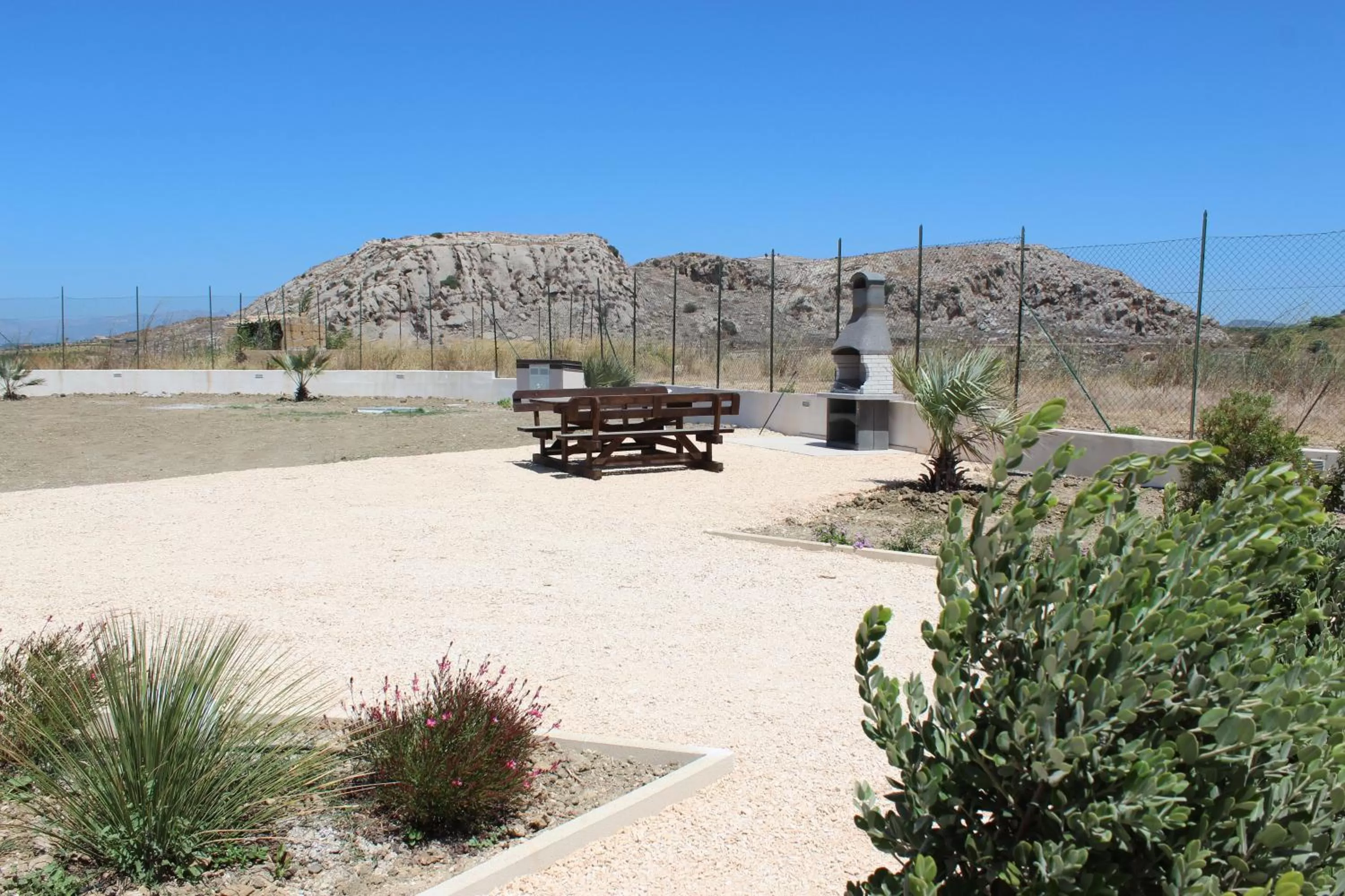 BBQ facilities in B&B L'EDEN DI CAPO BIANCO