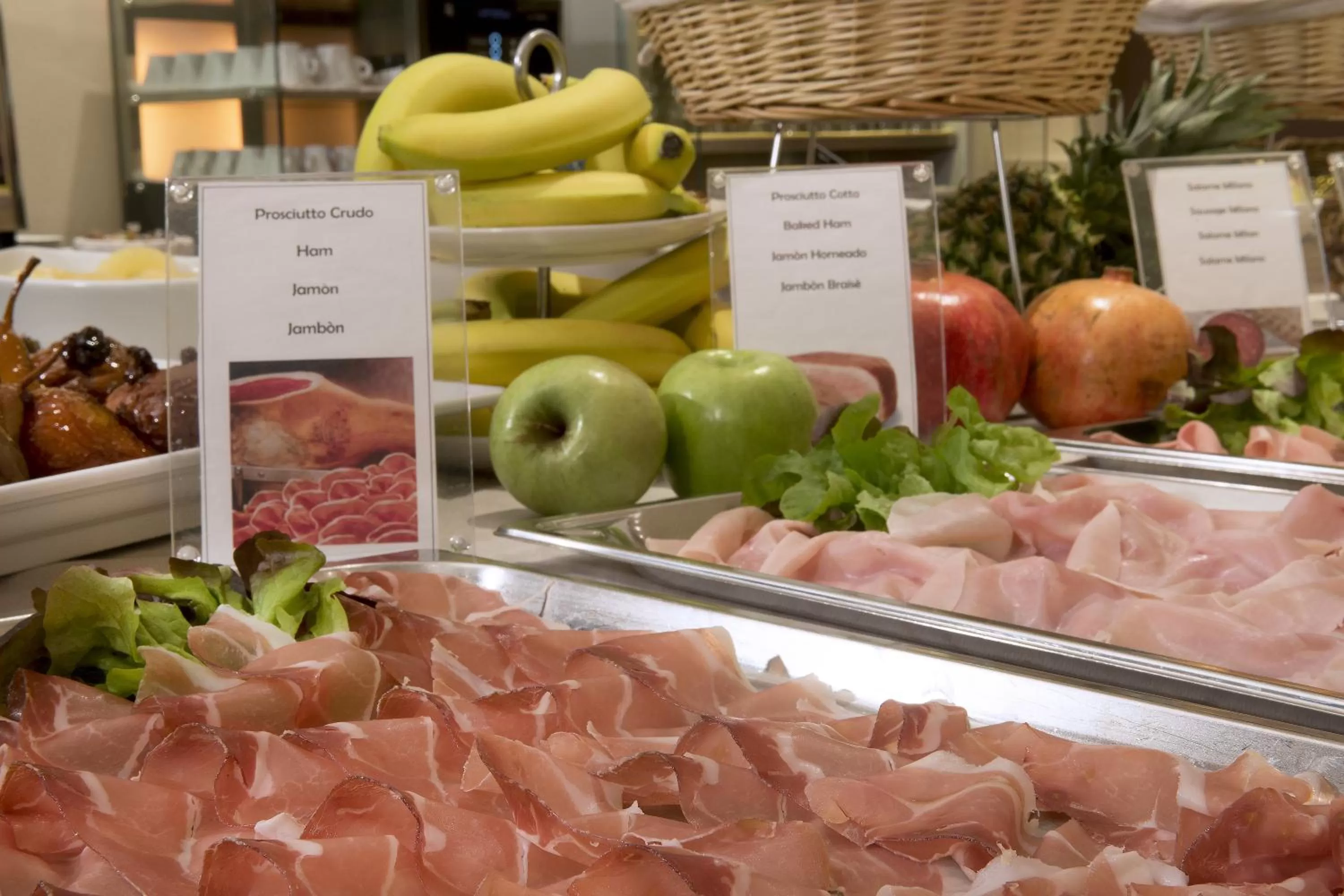 Food in Hotel Villa Ducale