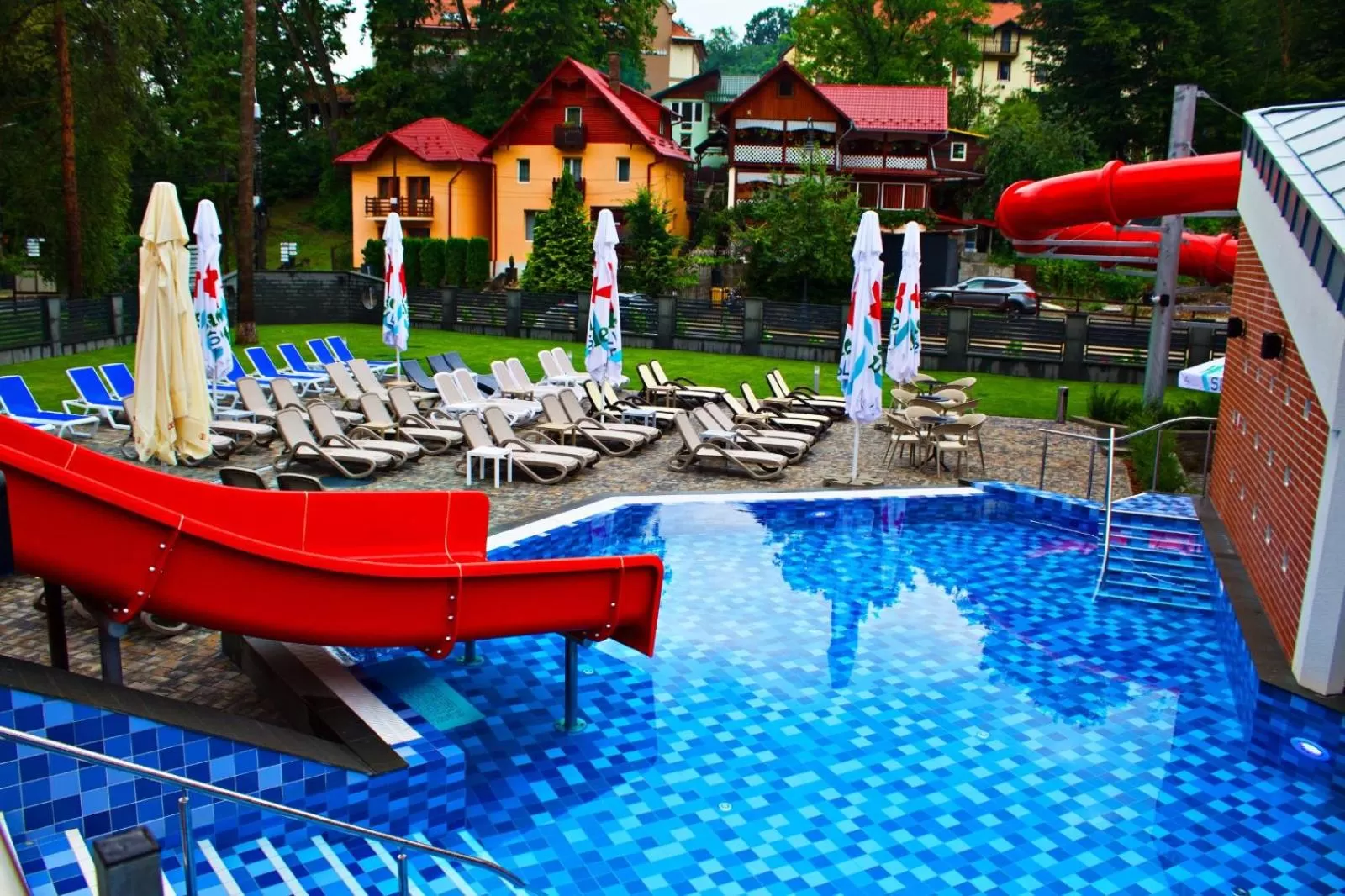 Swimming pool, Water Park in HOTEL CRYSTAL WELLNESS & SPA superior