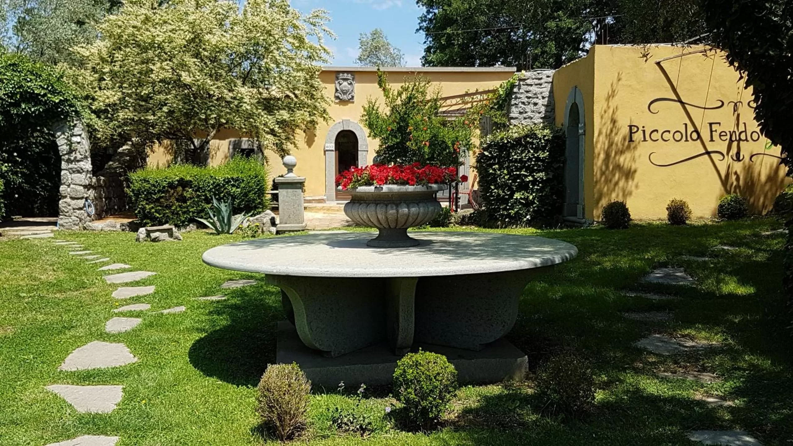 Garden view in Piccolo Feudo Green Resort