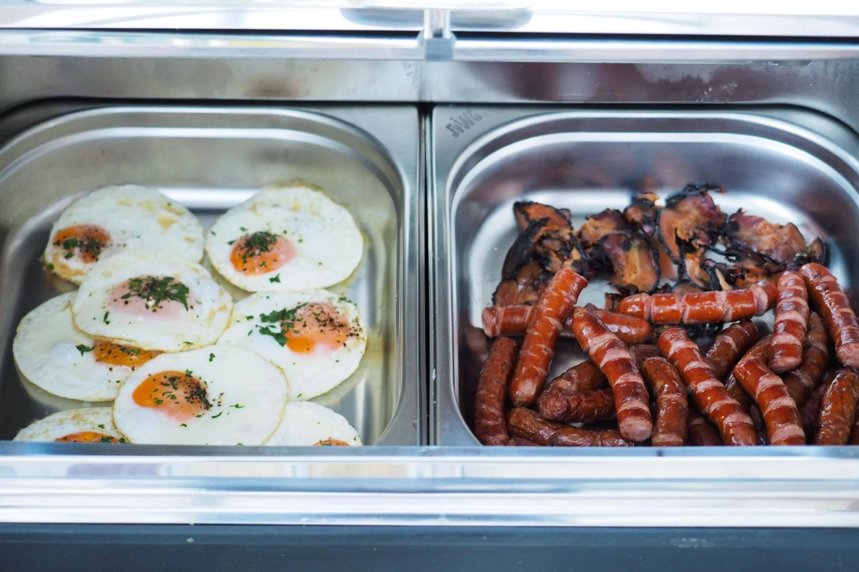 Buffet breakfast, Food in Hotel Cvilín