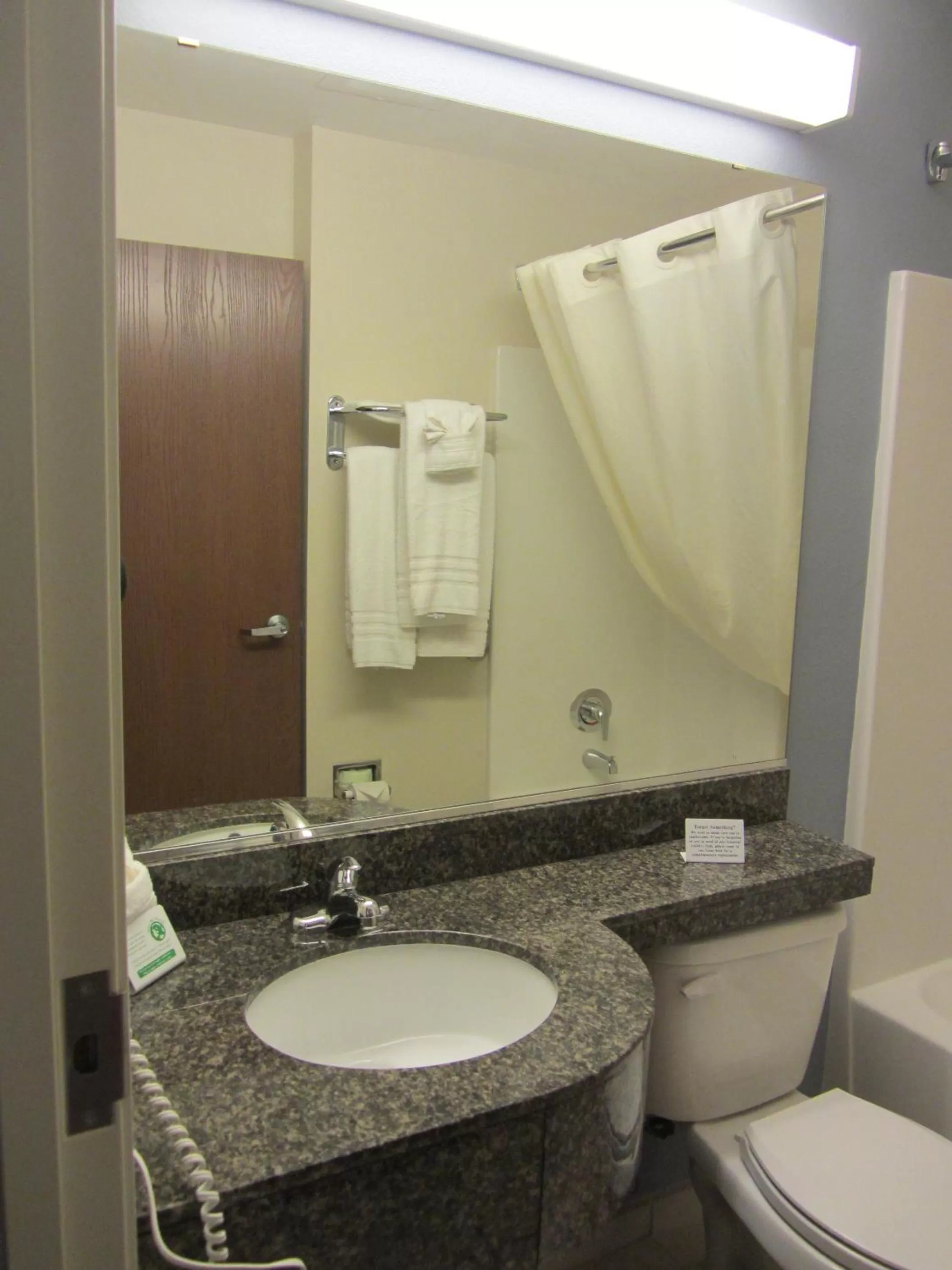 Shower in Microtel Inn and Suites San Angelo
