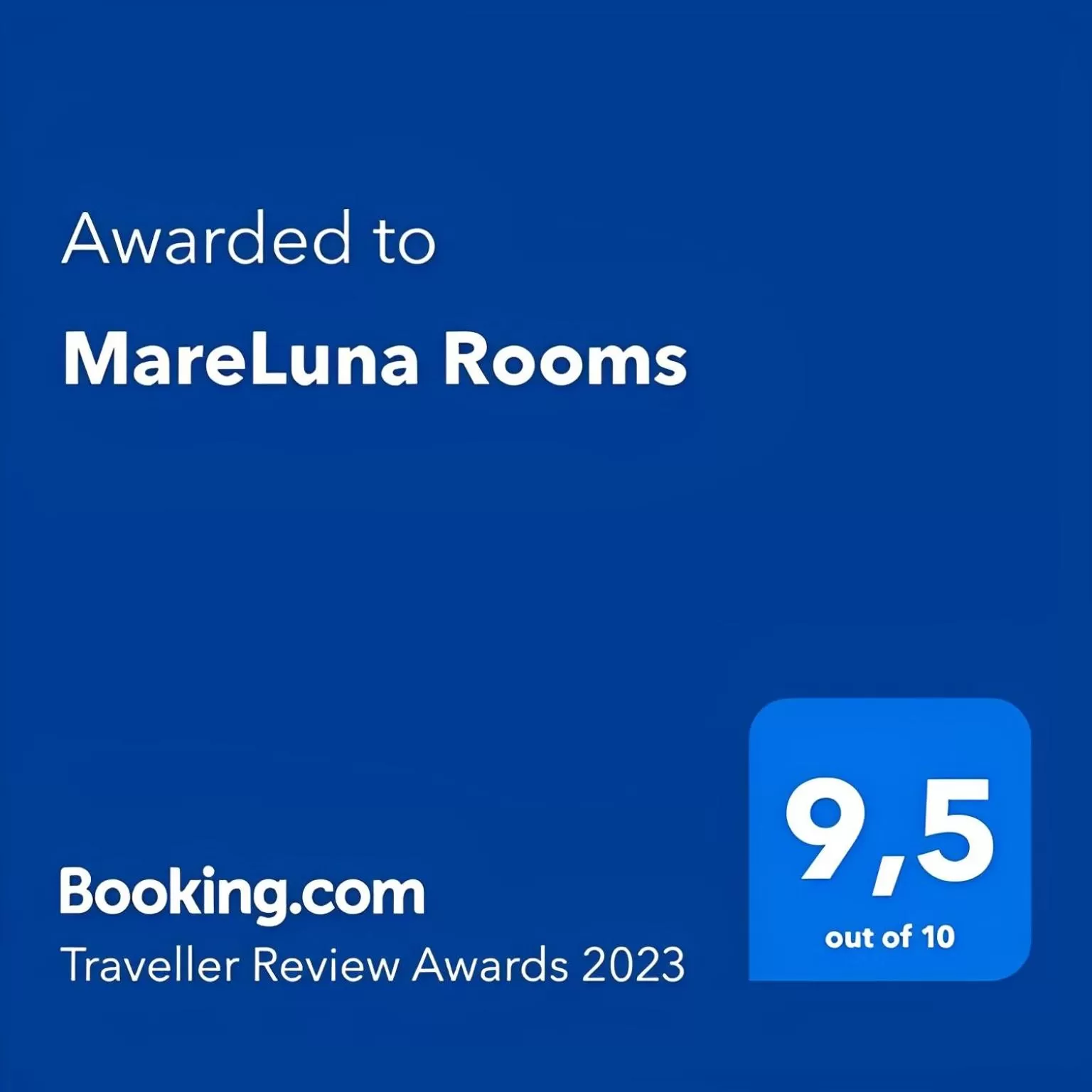 Deluxe Double Room with Sea View in MareLuna Rooms
