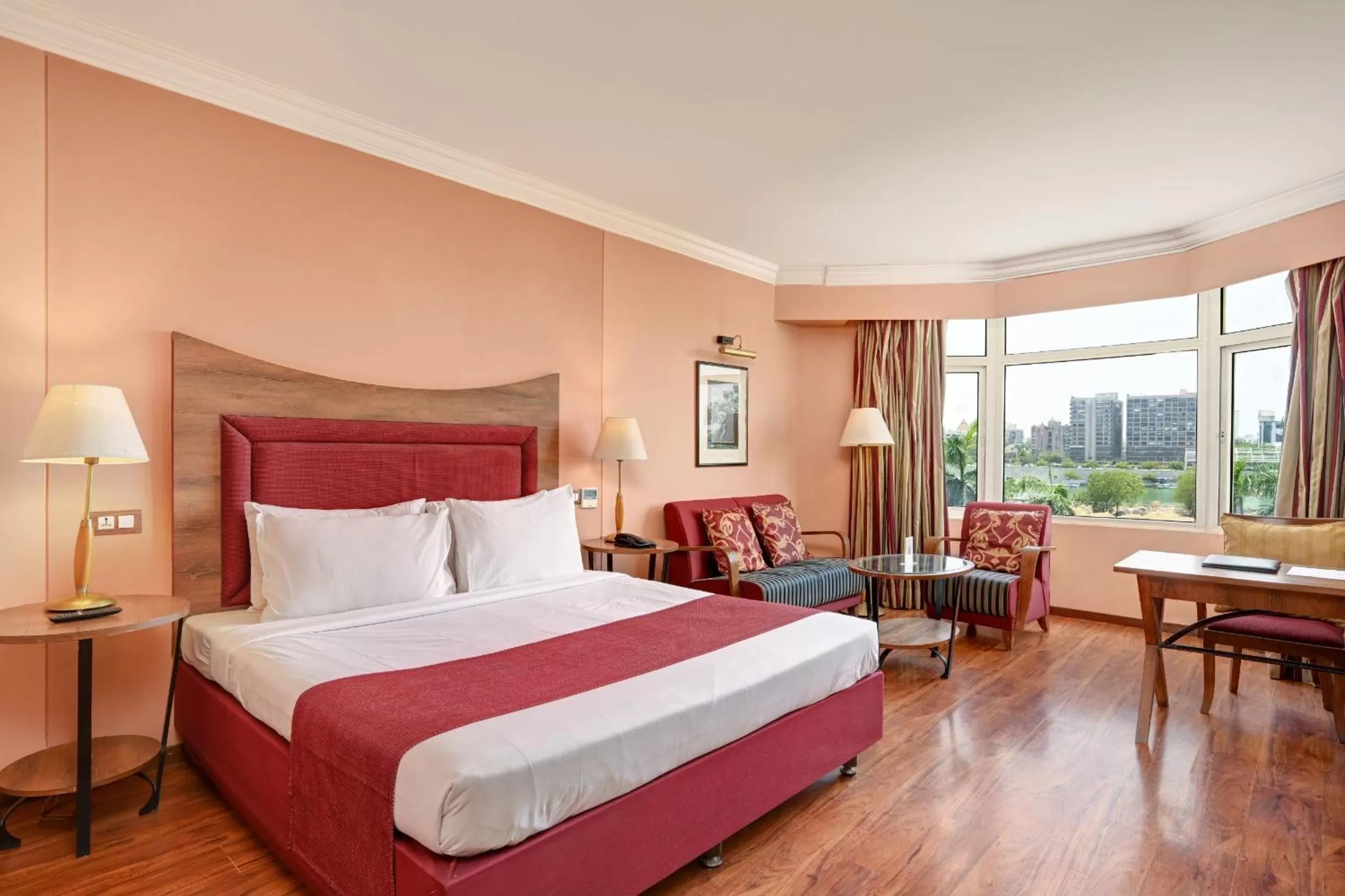Photo of the whole room, Bed in The Cama - A Sabarmati Riverfront Hotel